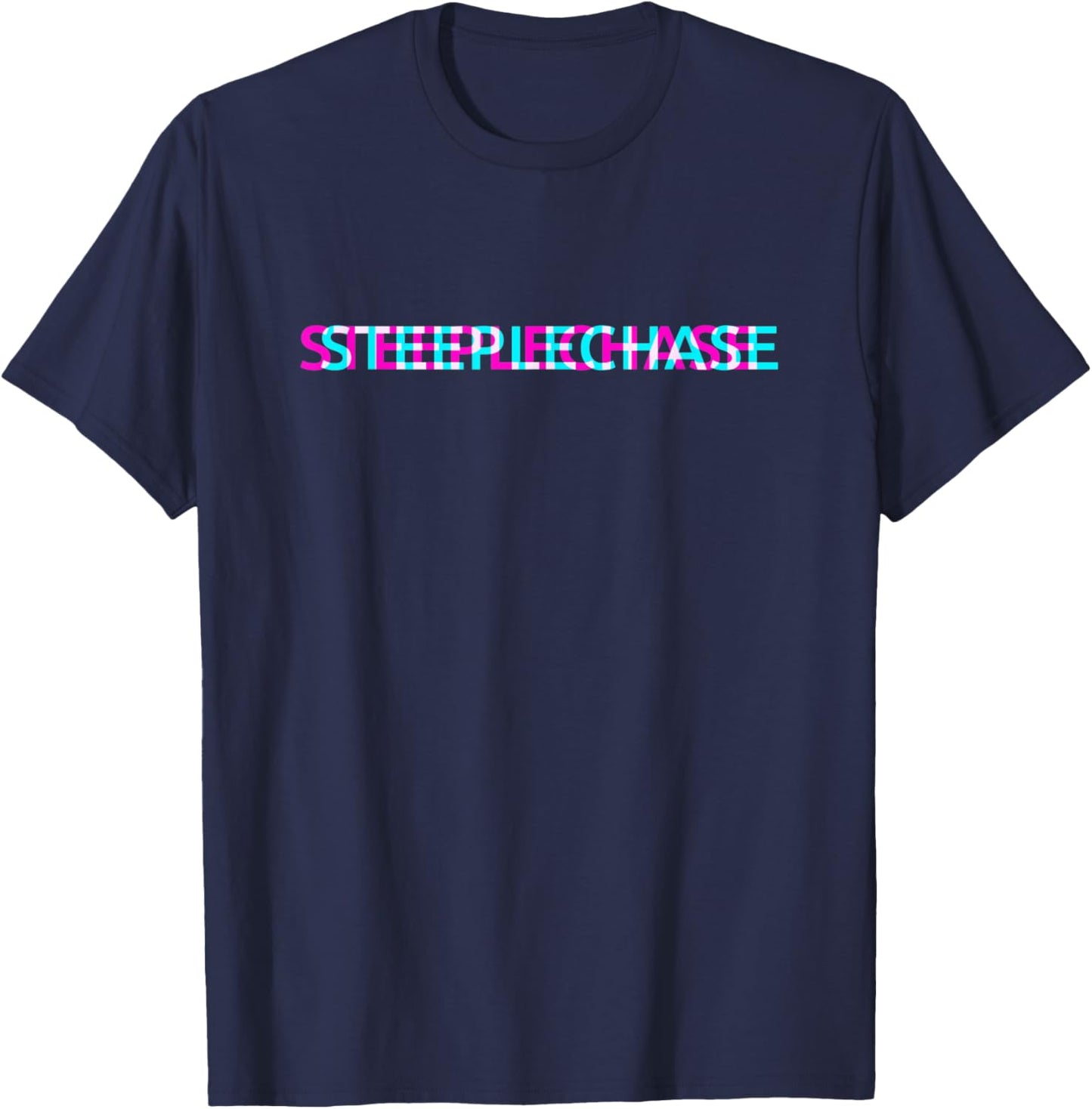 Steeplechase Sports Team Varsity Jersey Sport Lover T-Shirt - T-Shirt | Navy