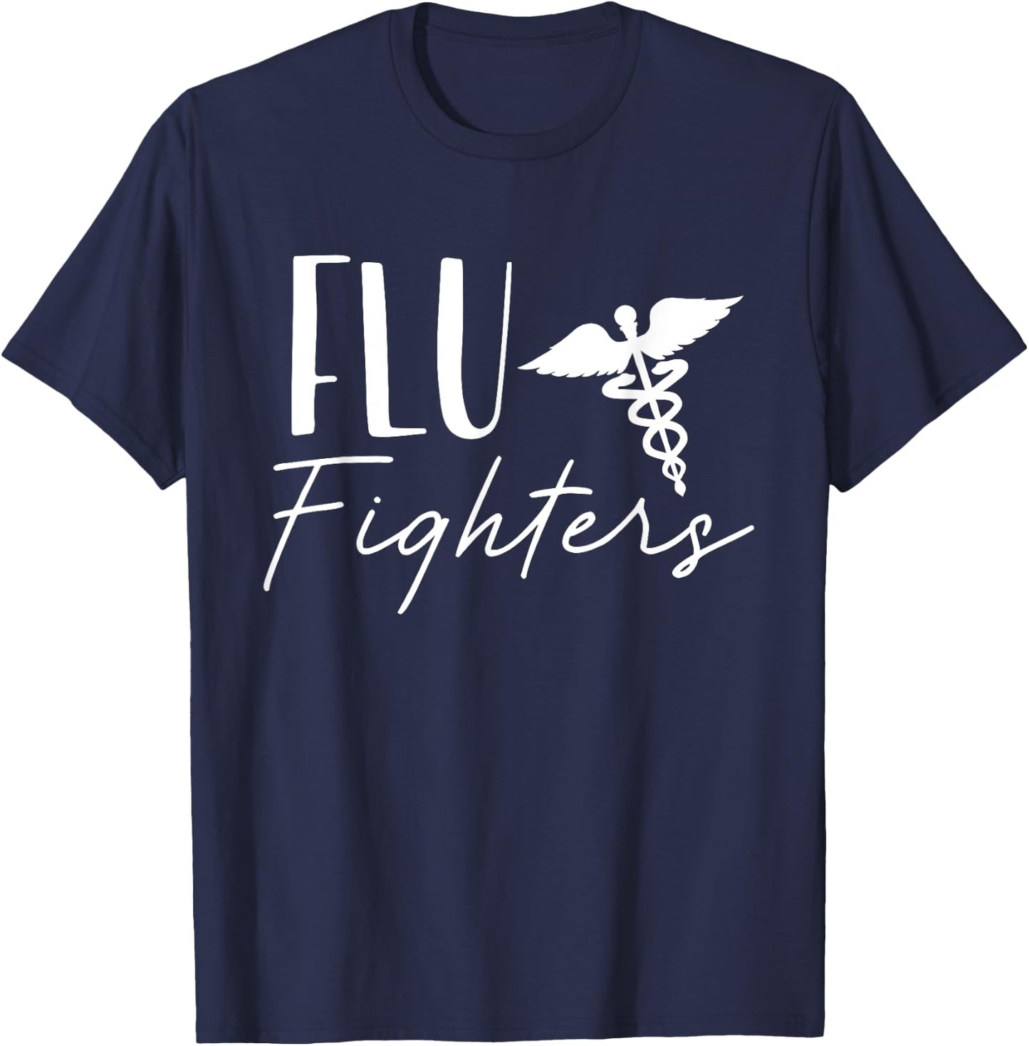 Infection Control Nurse Medicine RN Healthcare Nursing T-Shirt - T-Shirt | Navy