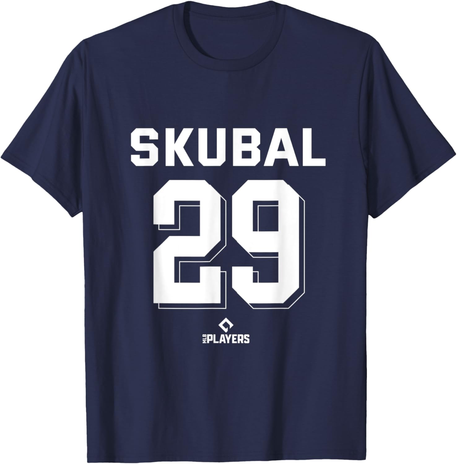 Tarik Skubal 29 Detroit Baseball Fans MLB Player T-Shirt - T-Shirt | Navy