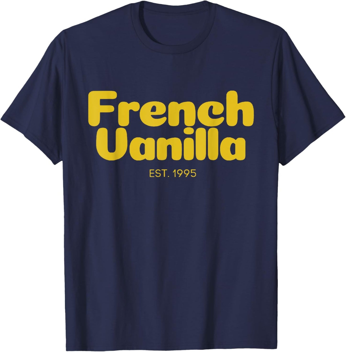 French Vanilla 90's rap T-Shirt - T-Shirt | Navy