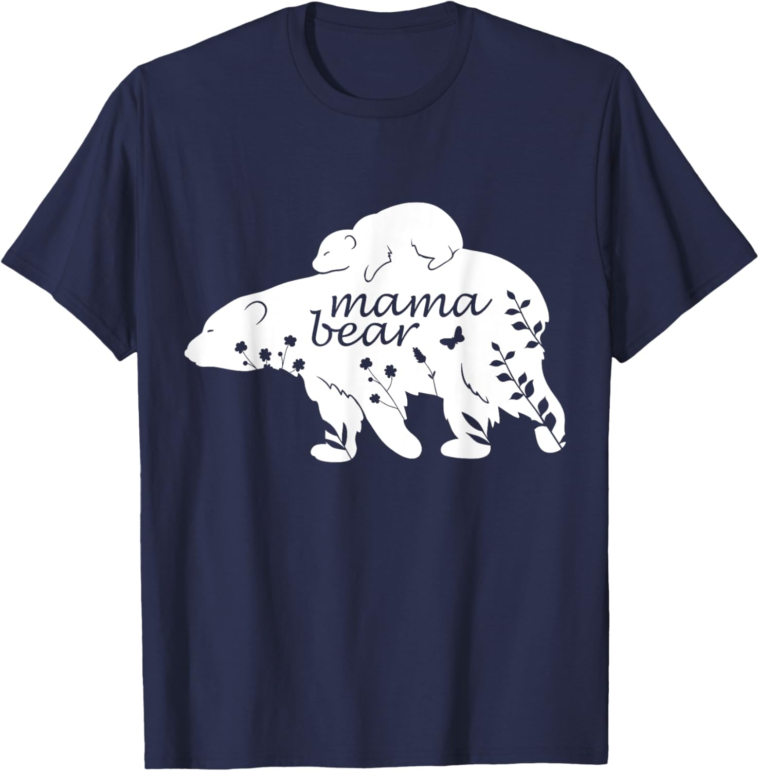 Mama Bear T-Shirt - T-Shirt | Navy