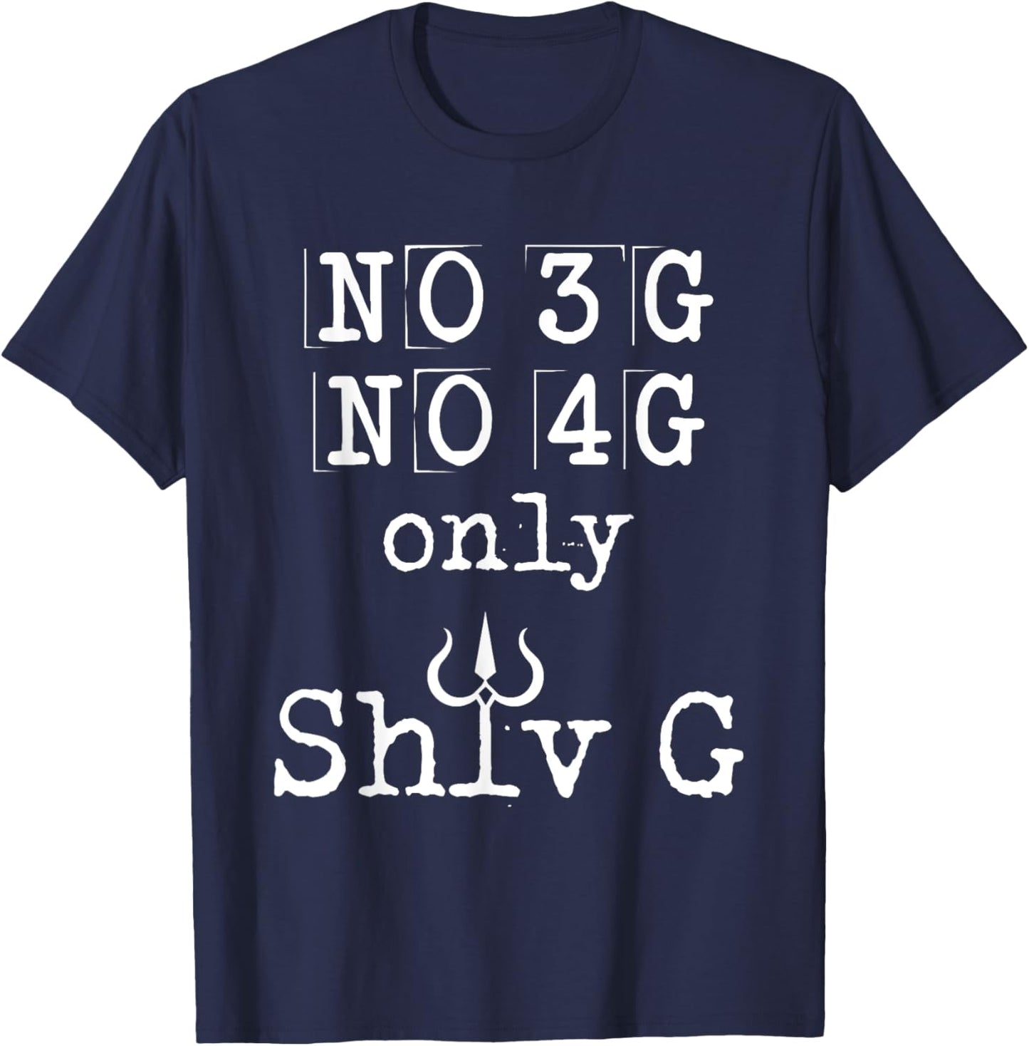 Shiva Hinduism Hindu India Buddhism Ganesha Religion Vishnu T-Shirt - T-Shirt | Navy