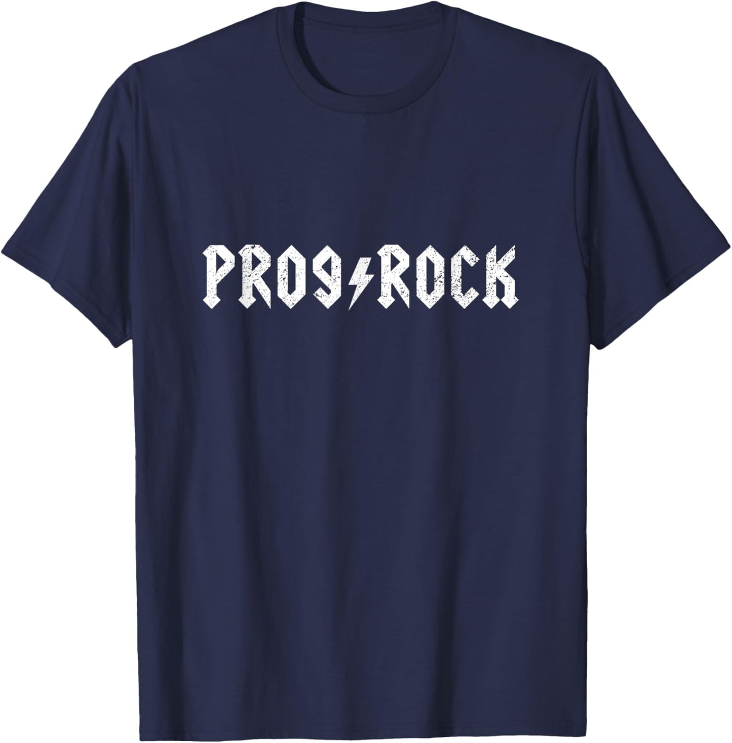Prog Rock Vintage Rock T-Shirt - T-Shirt | Navy