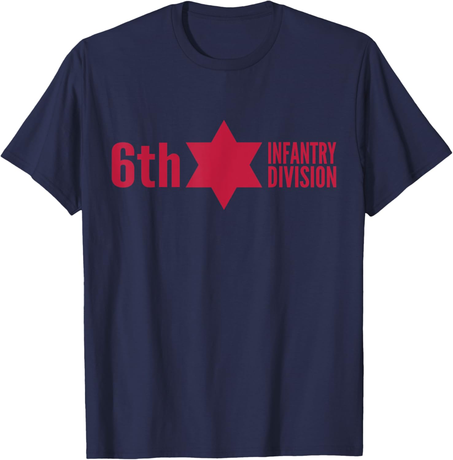 6th Infantry Division Sixth Army T-Shirt - T-Shirt | Navy