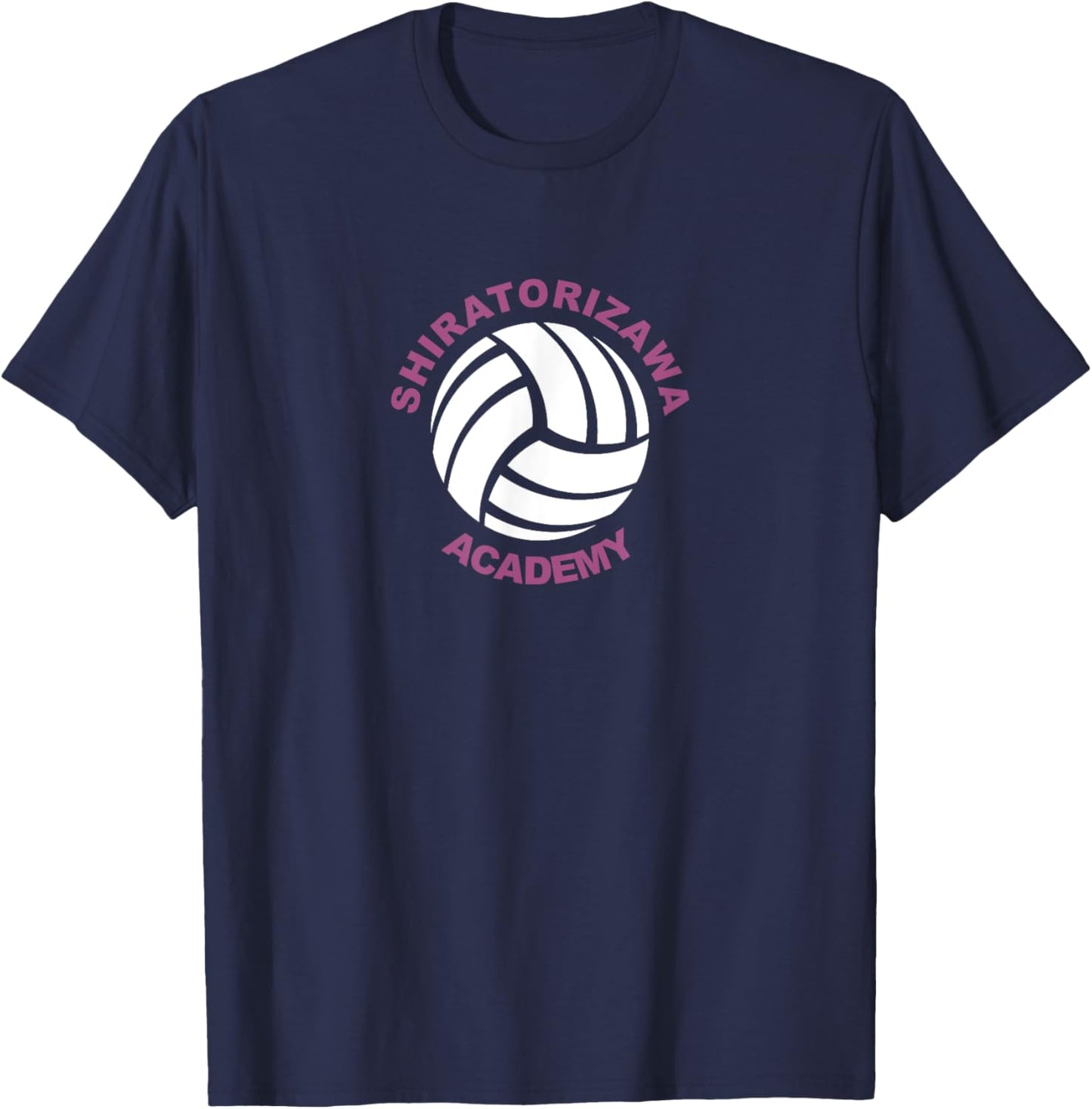 Shiratorizawa High - Volleyball Practice Anime Manga Cosplay T-Shirt - T-Shirt | Navy