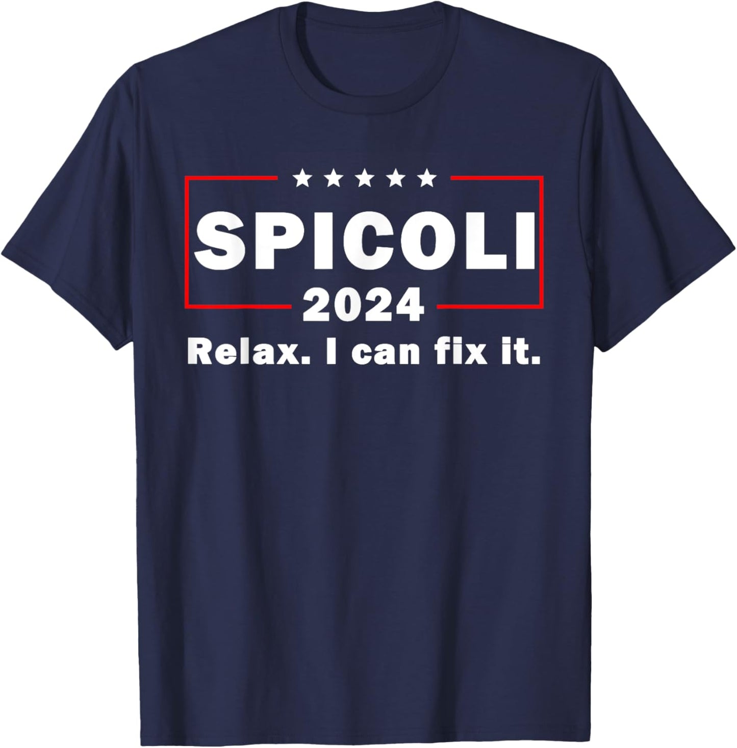 Spicoli 2024 relax I can fix it T-Shirt - T-Shirt | Navy