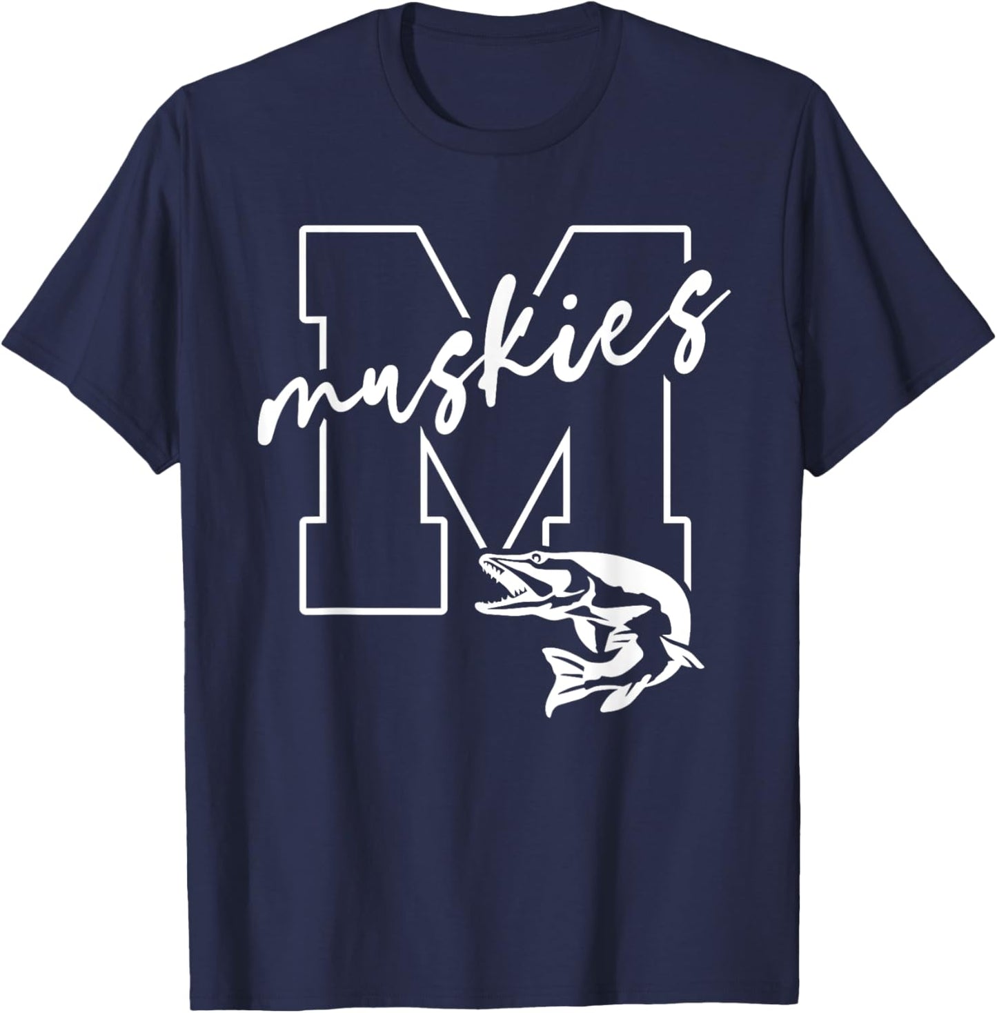 Muskies T-Shirt - T-Shirt | Navy