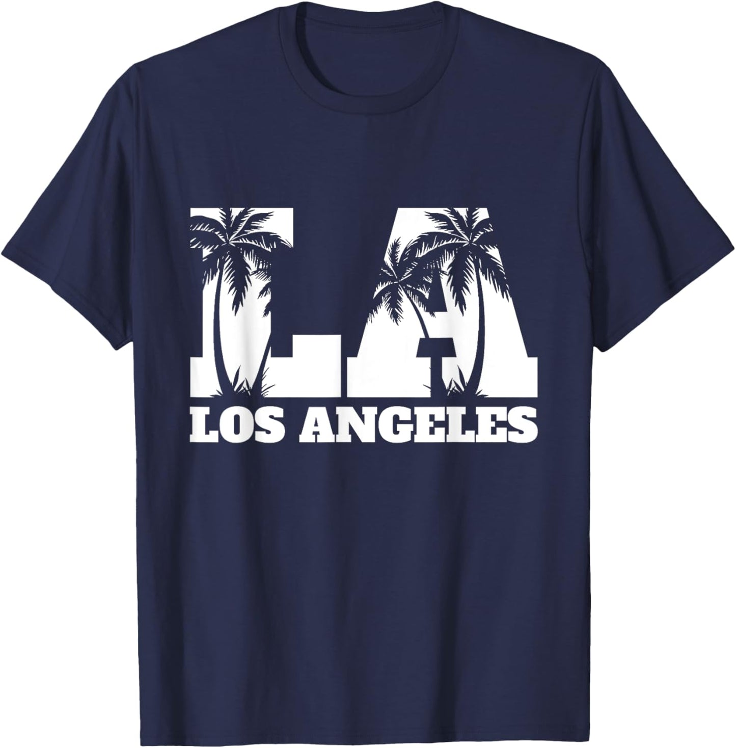 Los Angeles LA California Gift T-Shirt - T-Shirt | Navy