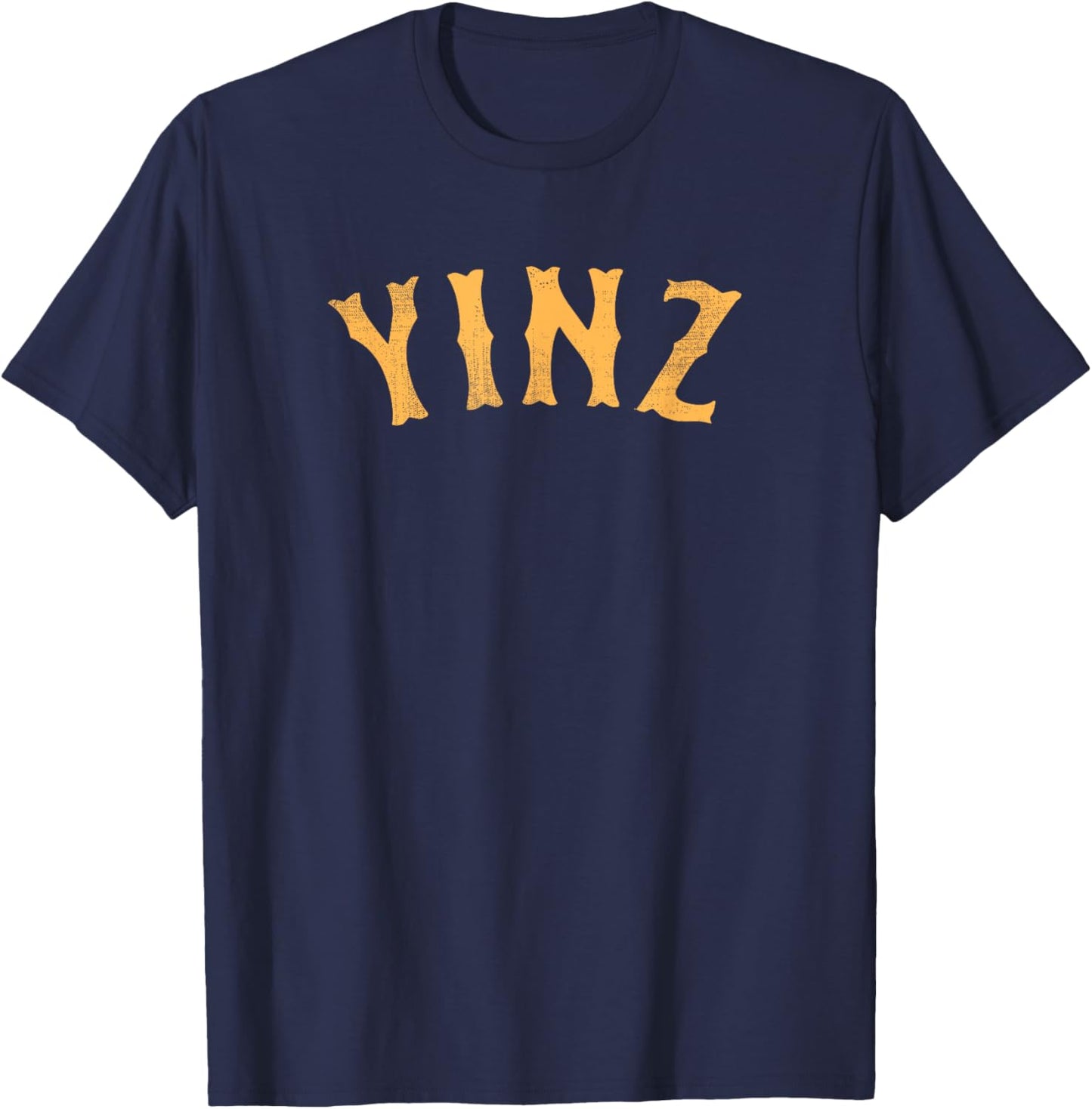 Funny Yinz Pittsburgh Pennsylvania Yinzer souvenir T-Shirt - T-Shirt | Navy