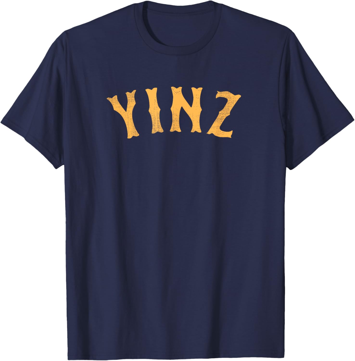 Funny Yinz Pittsburgh Pennsylvania Yinzer souvenir T-Shirt - T-Shirt | Navy