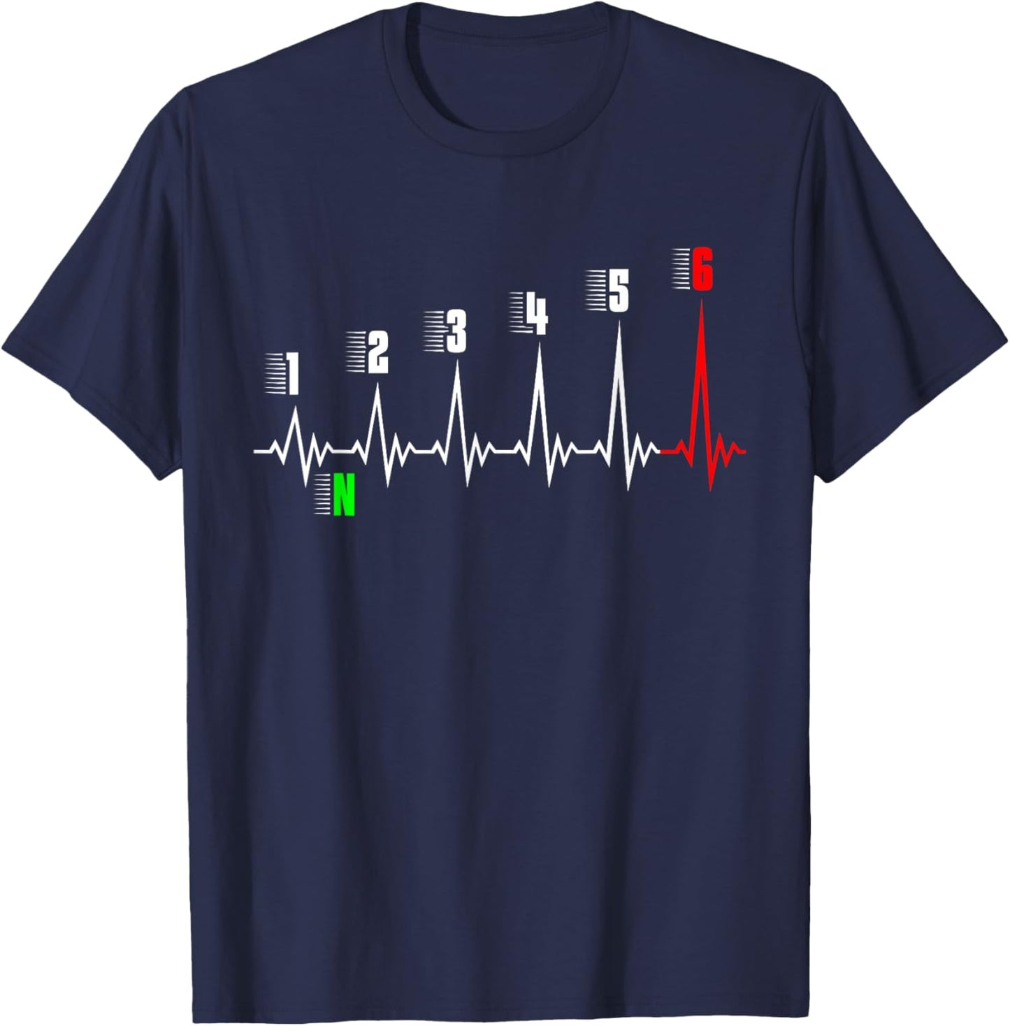 Motorcylce Crew: Funny designs for motorcyclists - Men's Motorcycle - Black - 3X-Large - Short Sleeve - Classic Fit - Cotton 60%, Polyester 40% T-Shirt - T-Shirt | Navy