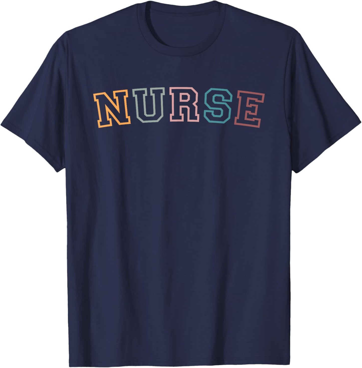 Retro Nurse Life for Registered Nurse Nurse's Day T-Shirt - T-Shirt | Navy