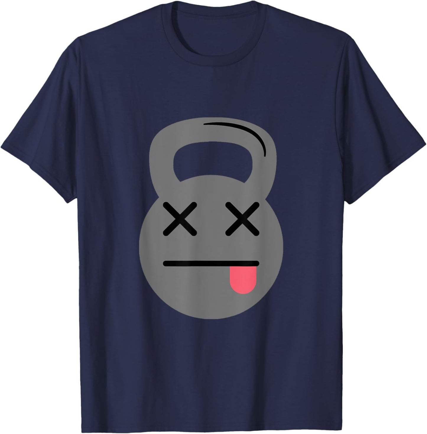 Weight Training Kettlebell T-Shirt - T-Shirt | Navy