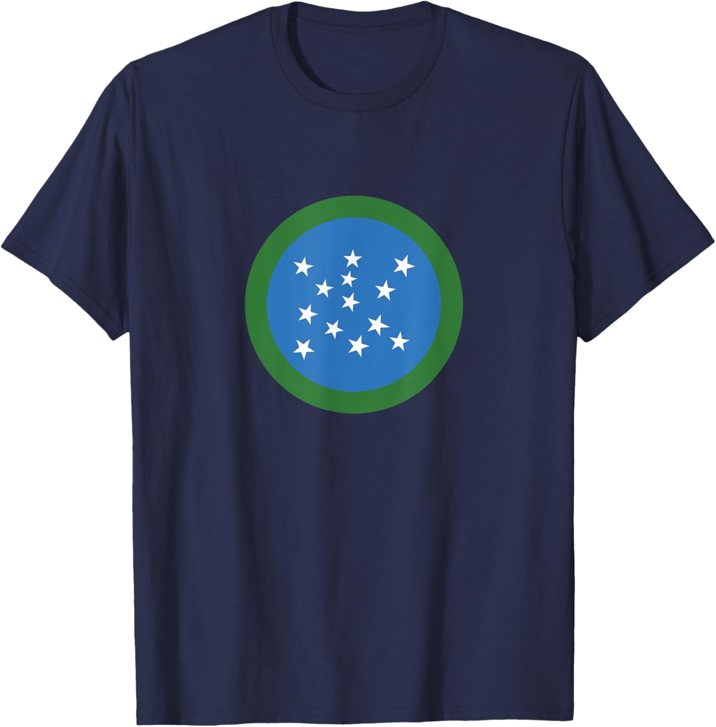 Vermont Republic roundel T-Shirt - T-Shirt | Navy