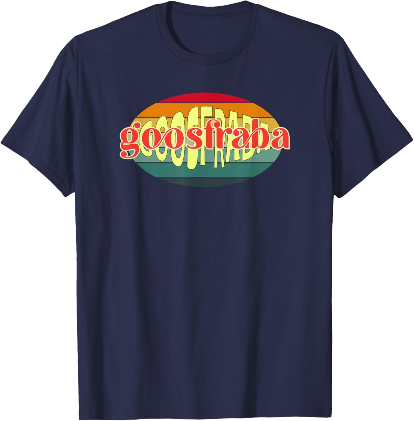 Goosfraba Meditating and Yoga T-Shirt - T-Shirt | Navy