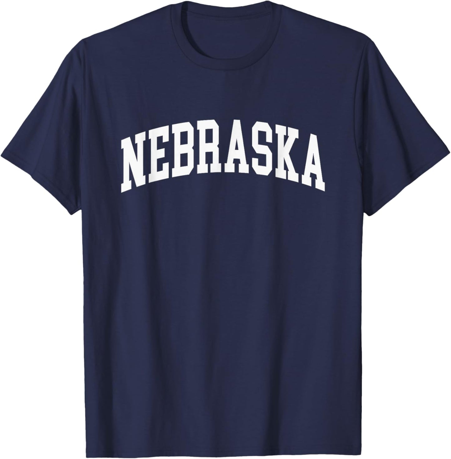 Nebraska - Throwback Design - Classic T-Shirt - T-Shirt | Navy