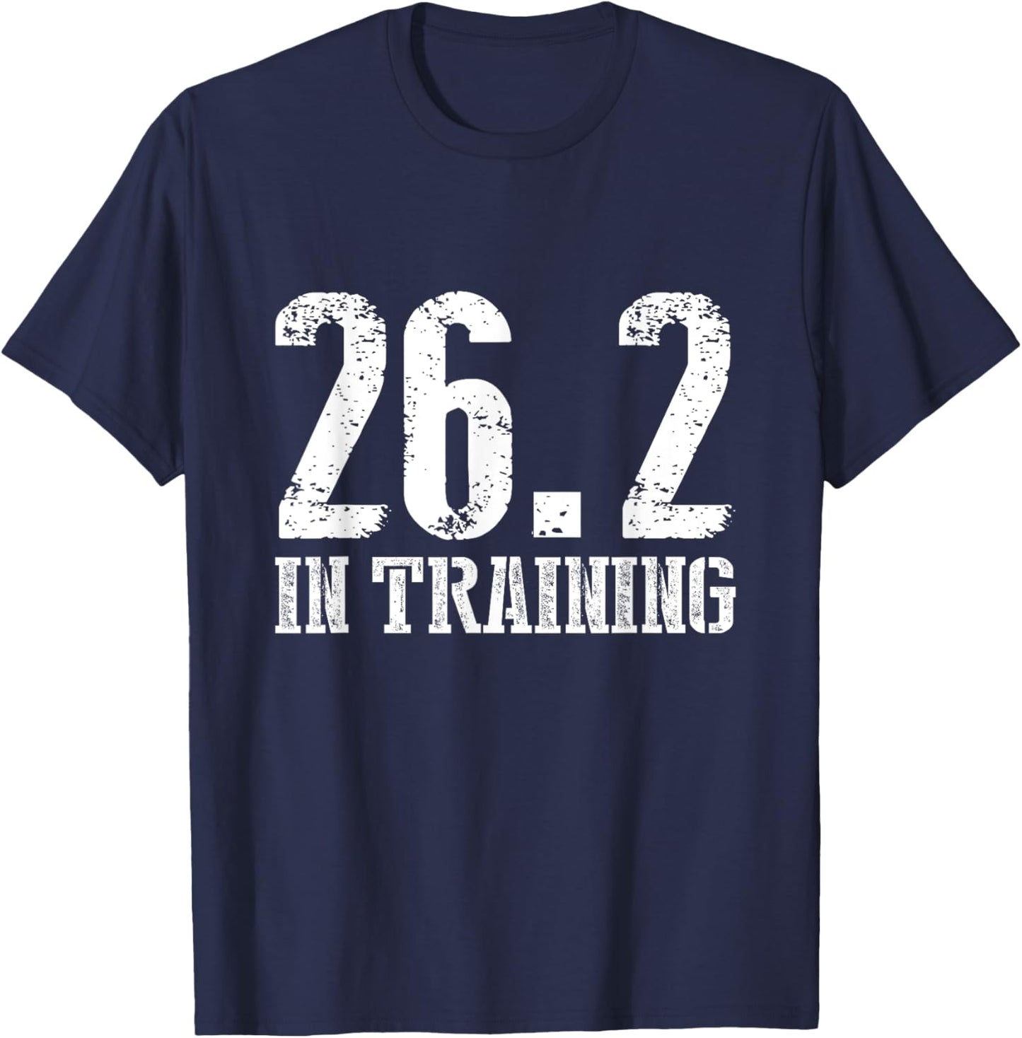 26.2 In Training Marathon Training Bold T-Shirt - T-Shirt | Navy
