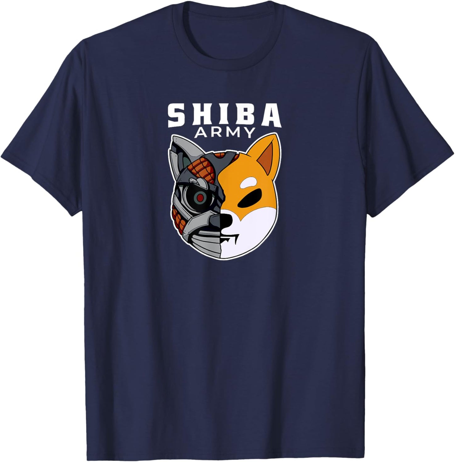 Shiba coin - Shiba Inu Crypto - Shiba Inu merch T-Shirt - T-Shirt | Navy