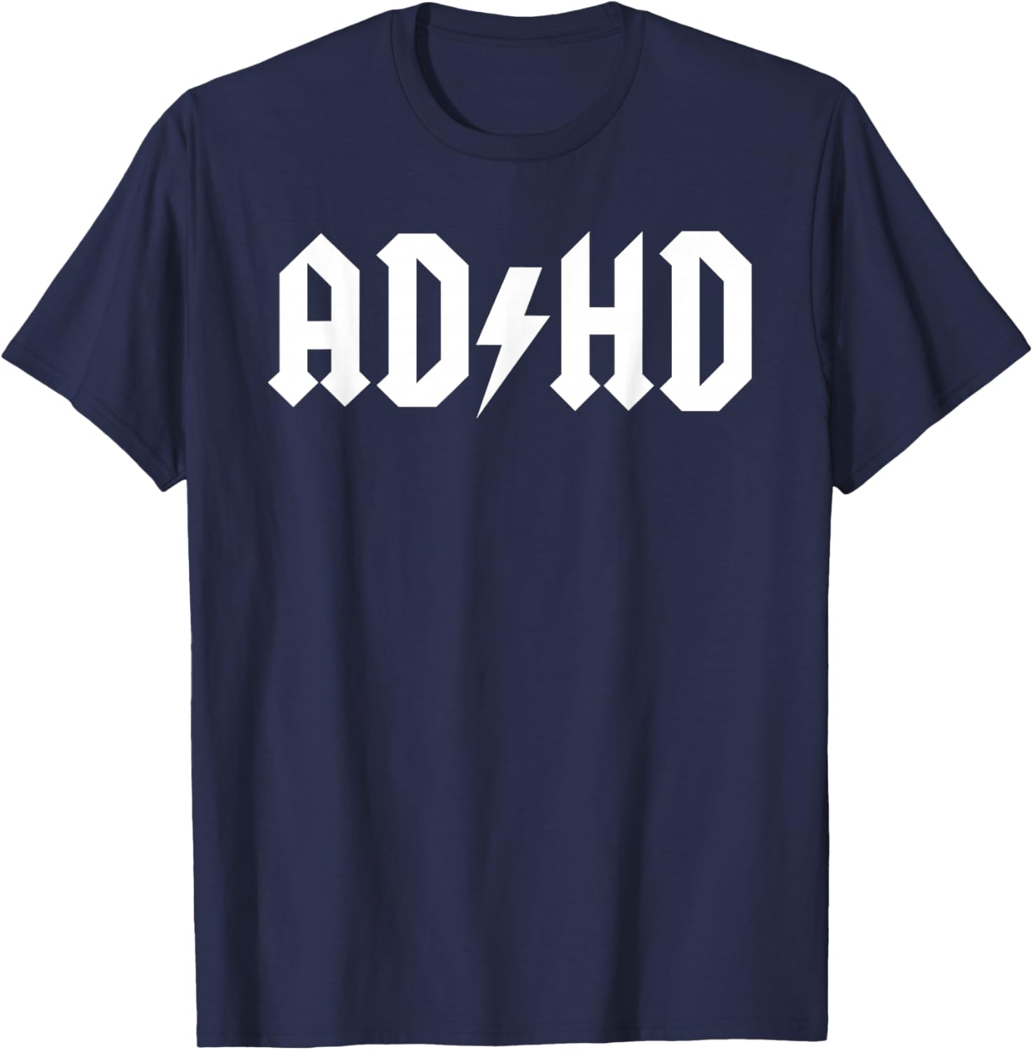 ADHD Squirrel Funny ADHD T-Shirt - T-Shirt | Navy