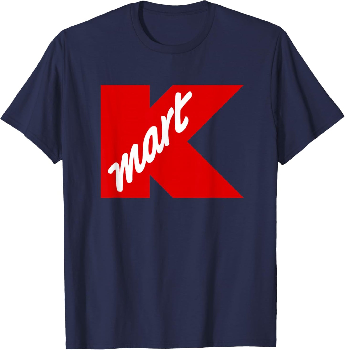 Kmart Department Vintage Retro K-Mart T-Shirt - T-Shirt | Navy