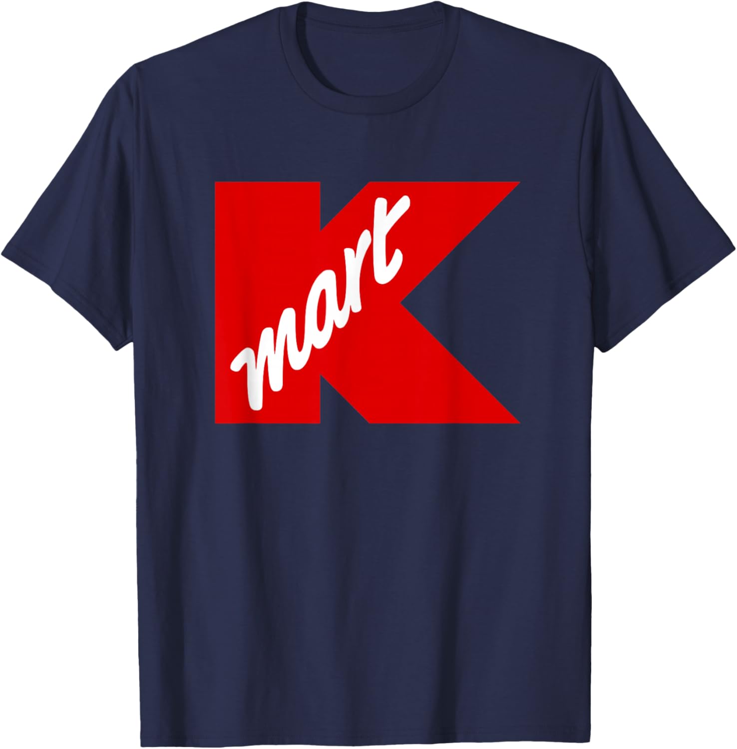 Kmart Department Vintage Retro K-Mart T-Shirt - T-Shirt | Navy