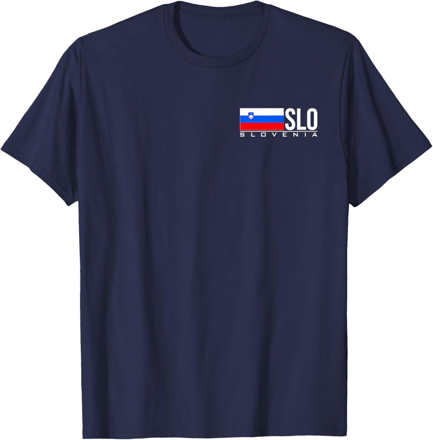 Slovenia Flag Slovenian Slo Sports Games Athlete Jersey T-Shirt - T-Shirt | Navy