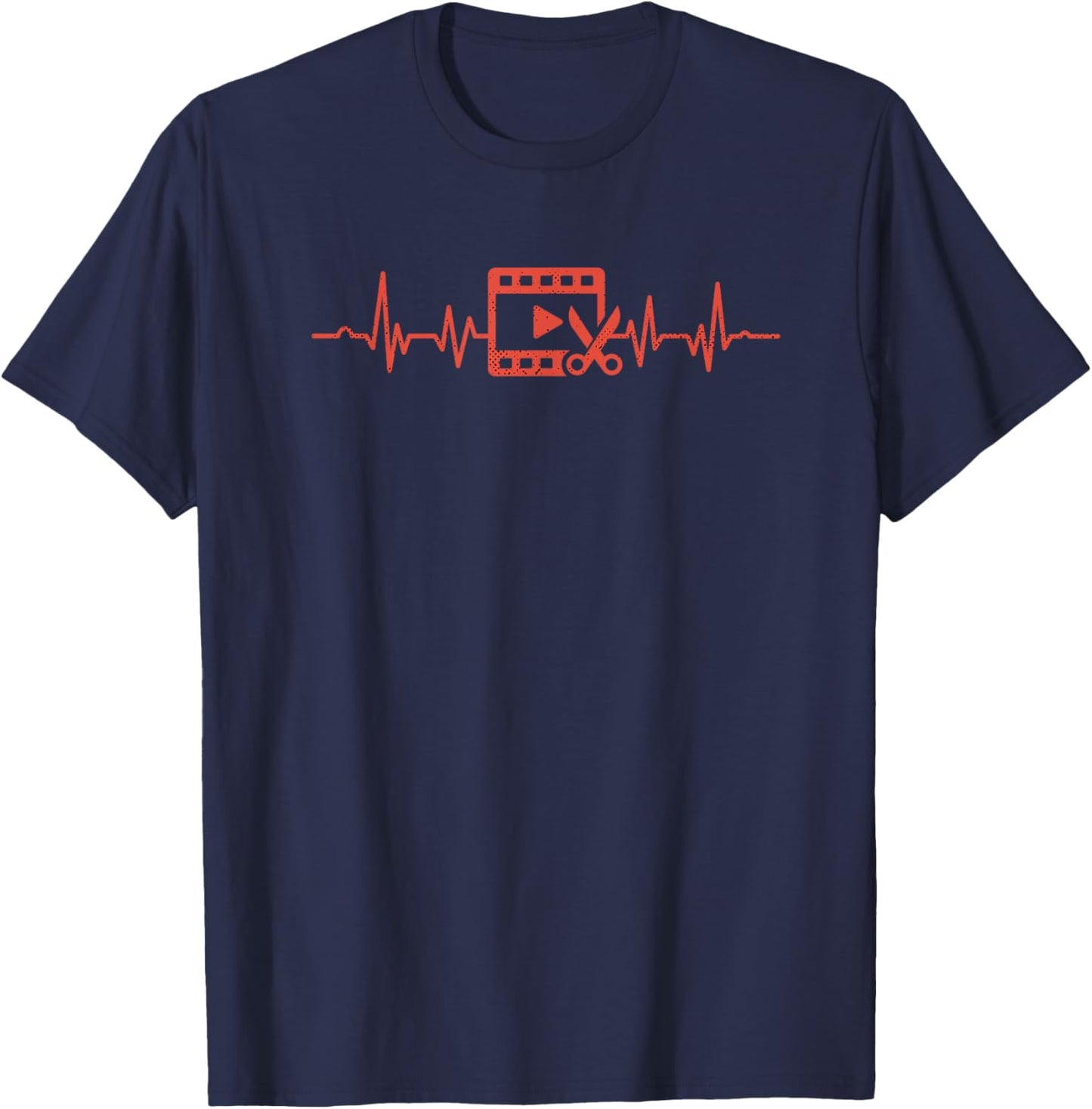Film Editor Filmmaker Movie Producer Video Director T-Shirt - T-Shirt | Navy