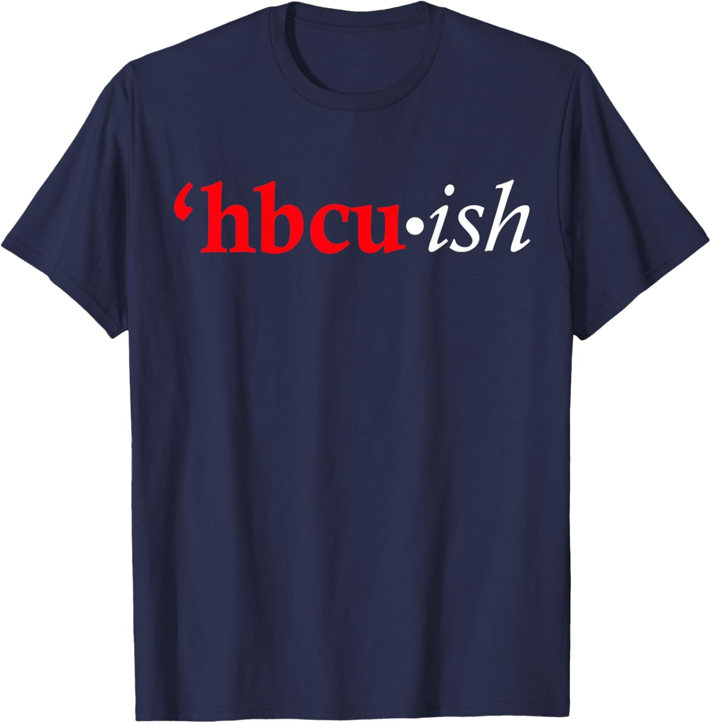 Red HBCU-ish T-Shirt - T-Shirt | Navy