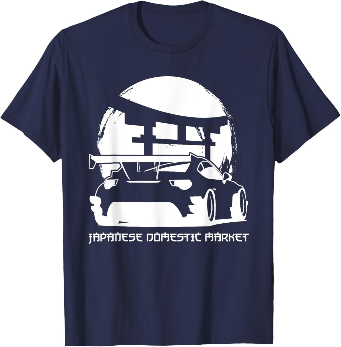 JDM Japan Motorsport Tuning Car Legend 90s T-Shirt - T-Shirt | Navy