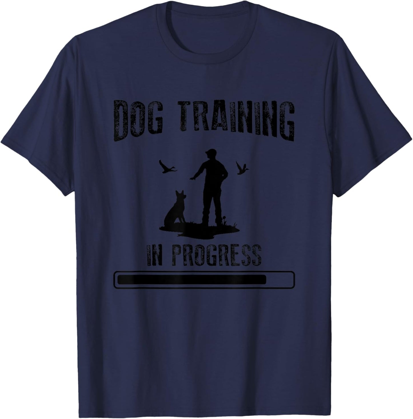 Dog Training In Progress Dog Trainer Women Girls Kids T-Shirt - T-Shirt | Navy