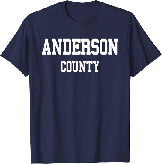 Anderson County T-Shirt - T-Shirt | Navy