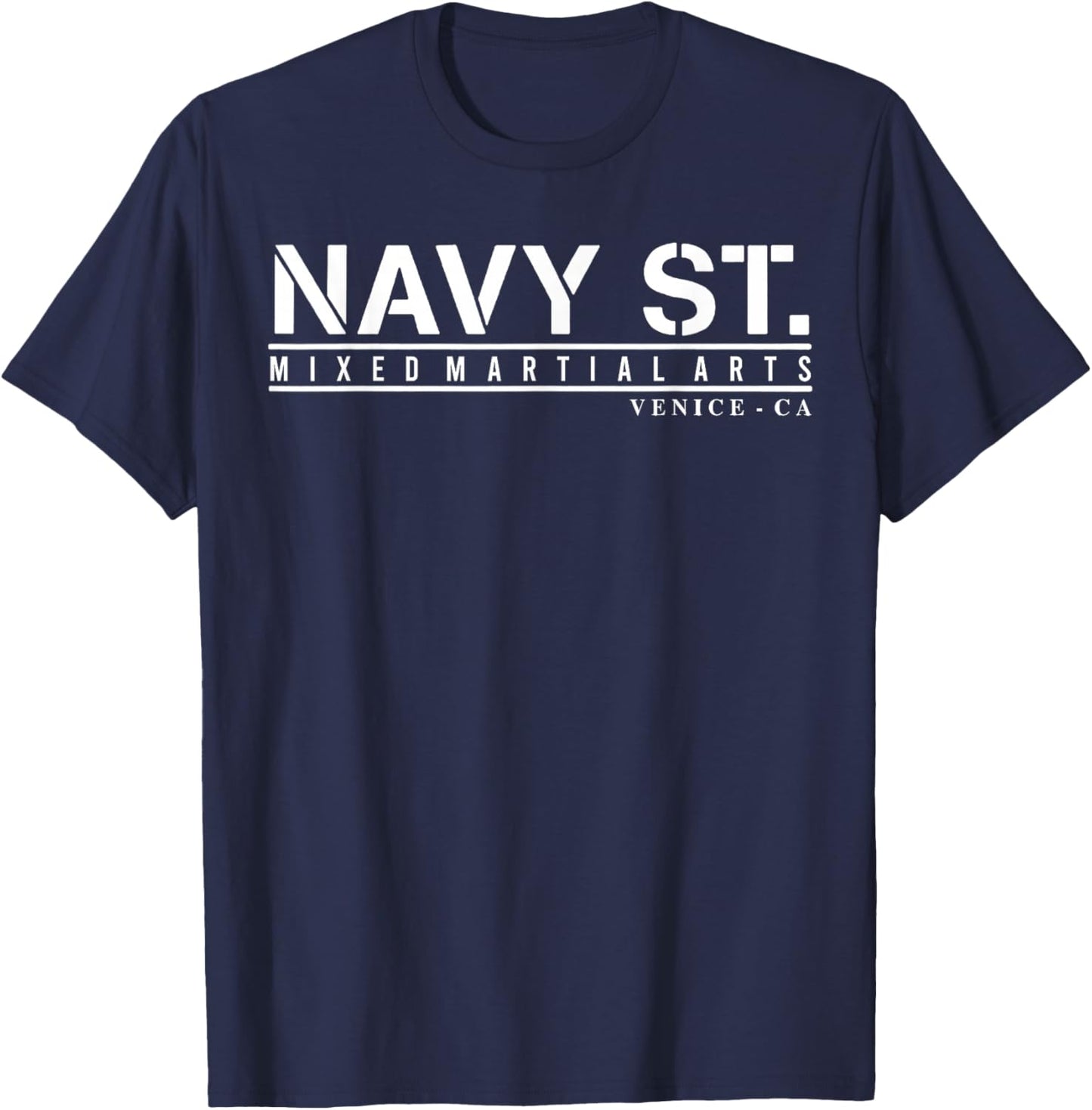 Navy Street MMA Mixed Martial Arts Official Fighting T-Shirt - T-Shirt | Navy