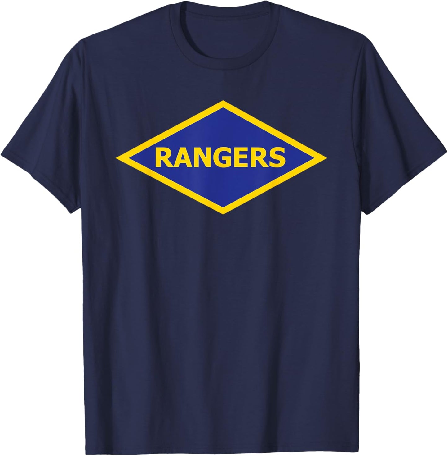 Army Ranger WW2 Diamond T-Shirt - T-Shirt | Navy