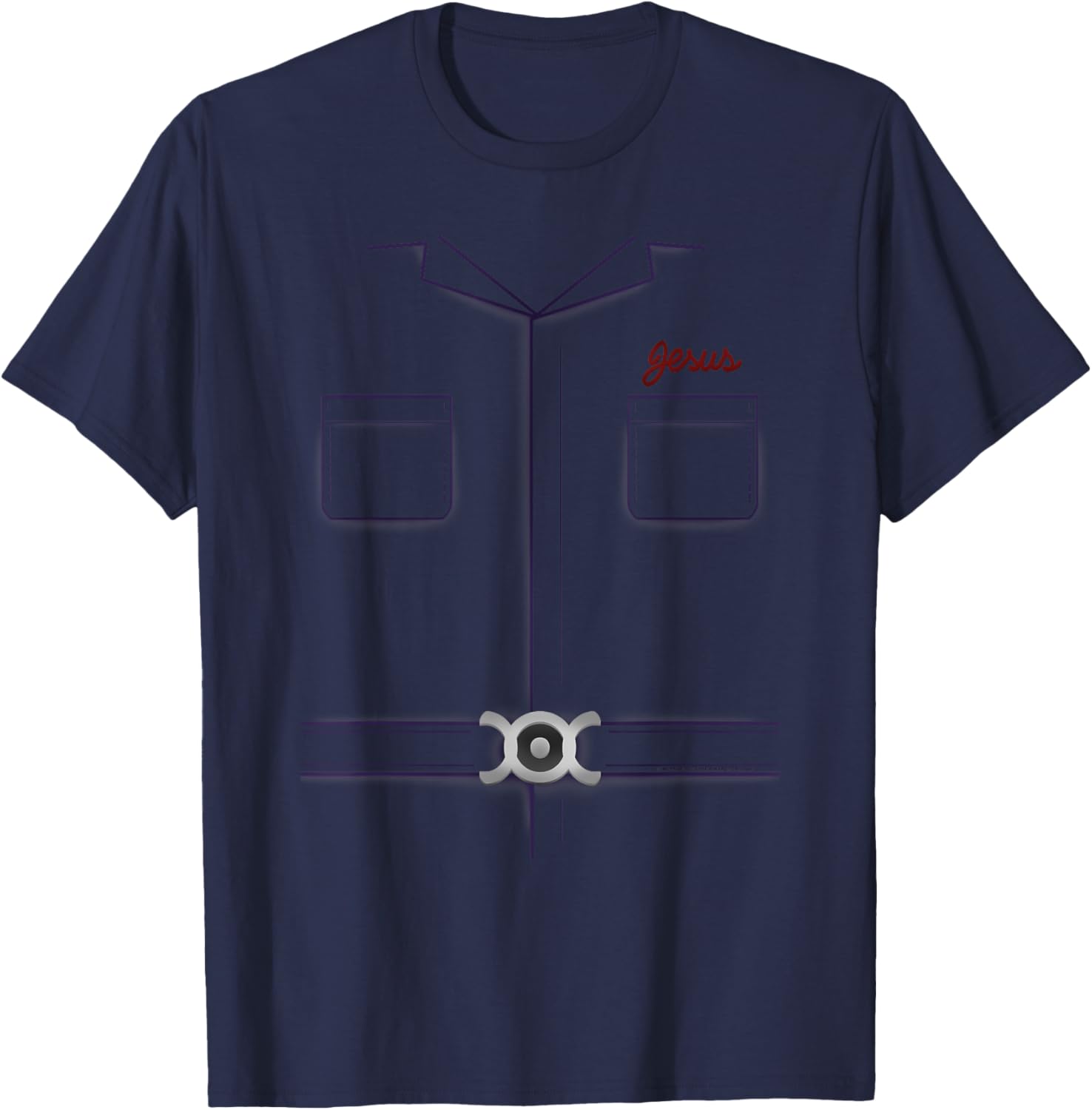 The Big Lebowski Jesus Halloween Costume Bowling T-Shirt - T-Shirt | Navy