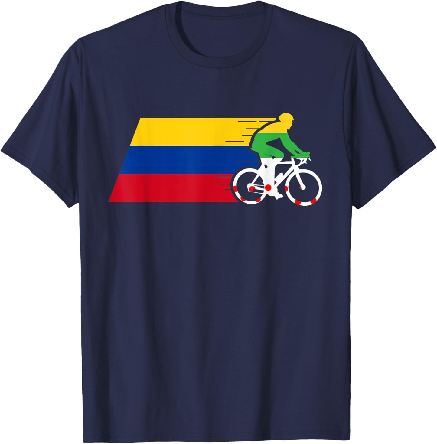 France Bicycle 2021 or French Road Race in Tour France T-Shirt - T-Shirt | Navy