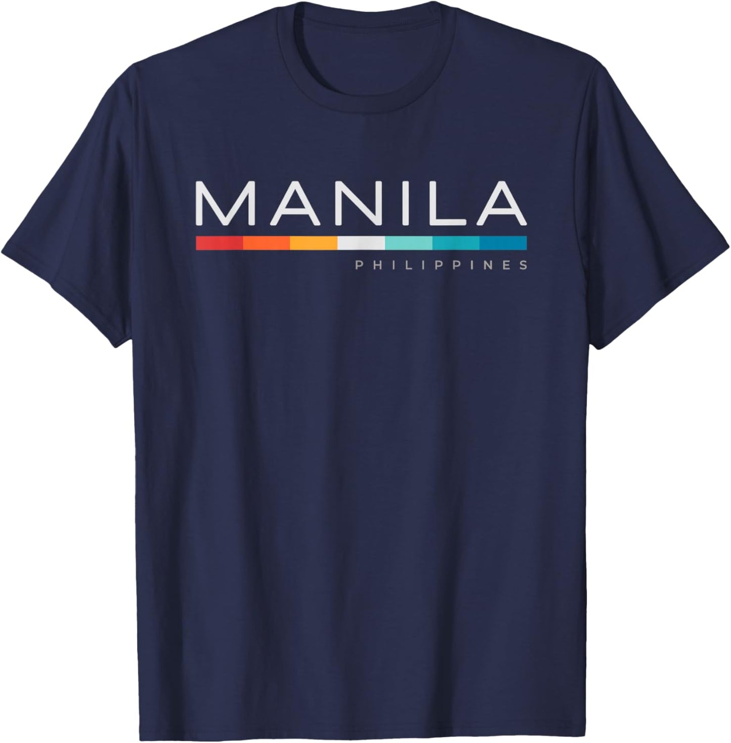 Manila Philippines T-Shirt - T-Shirt | Navy