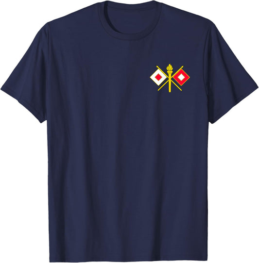 Army Signal Corps Branch USASC US T-Shirt - T-Shirt | Navy