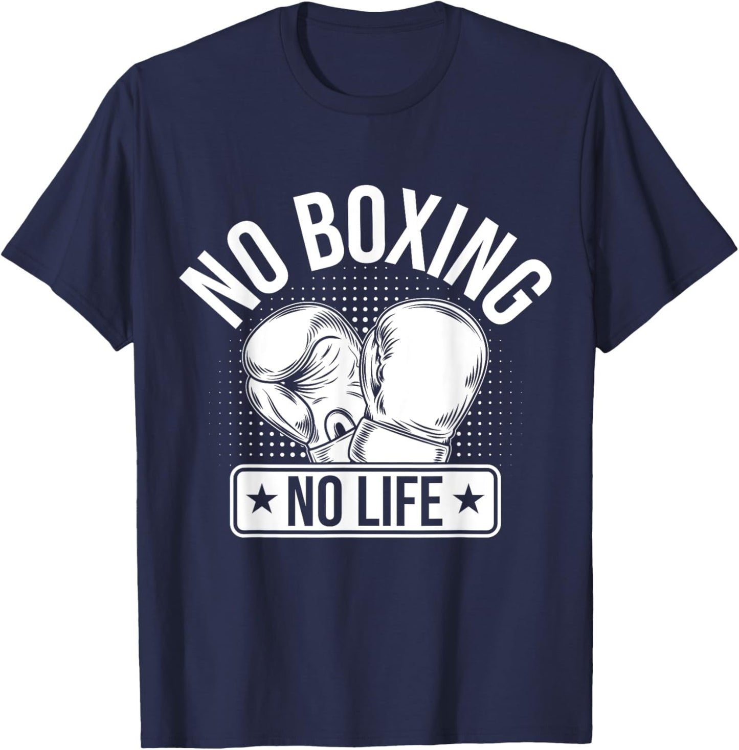 No Boxing No Life T-Shirt - T-Shirt | Navy
