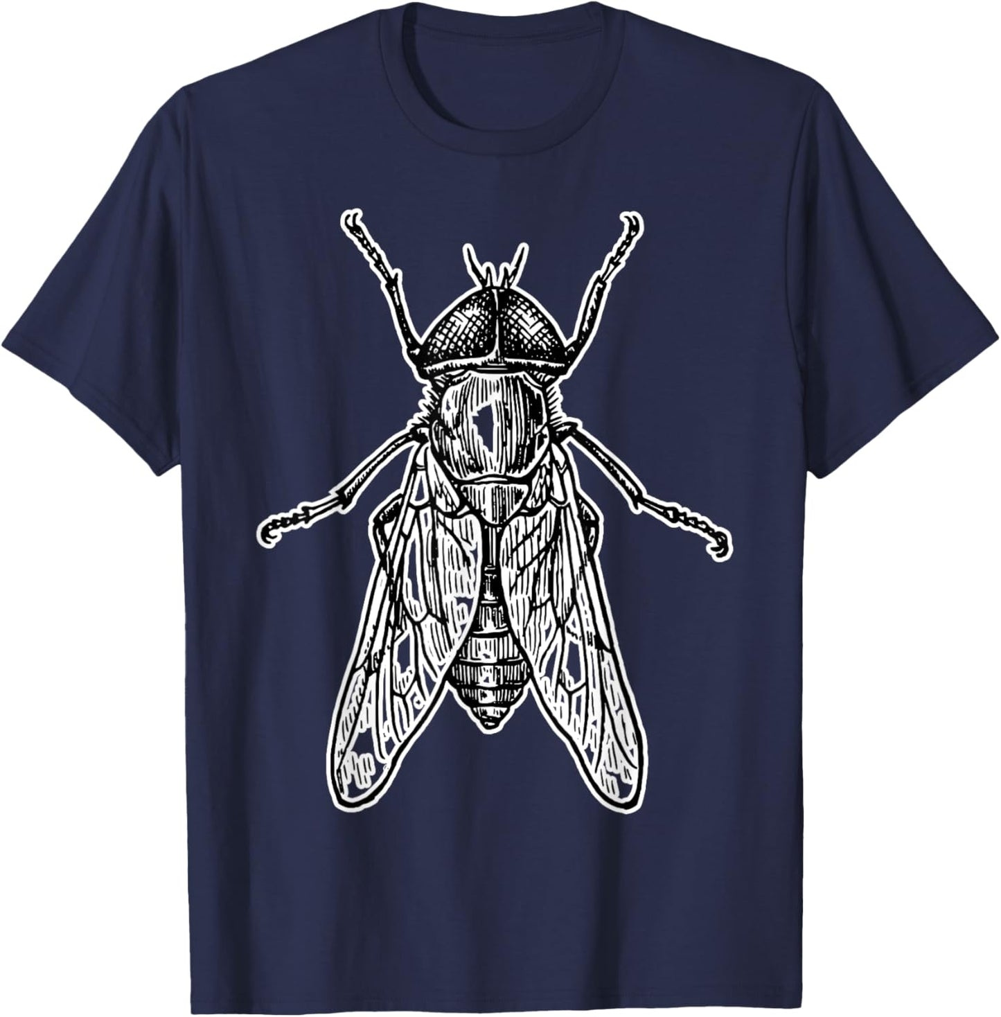 Horsefly Fly Entomoogist T-Shirt - T-Shirt | Navy