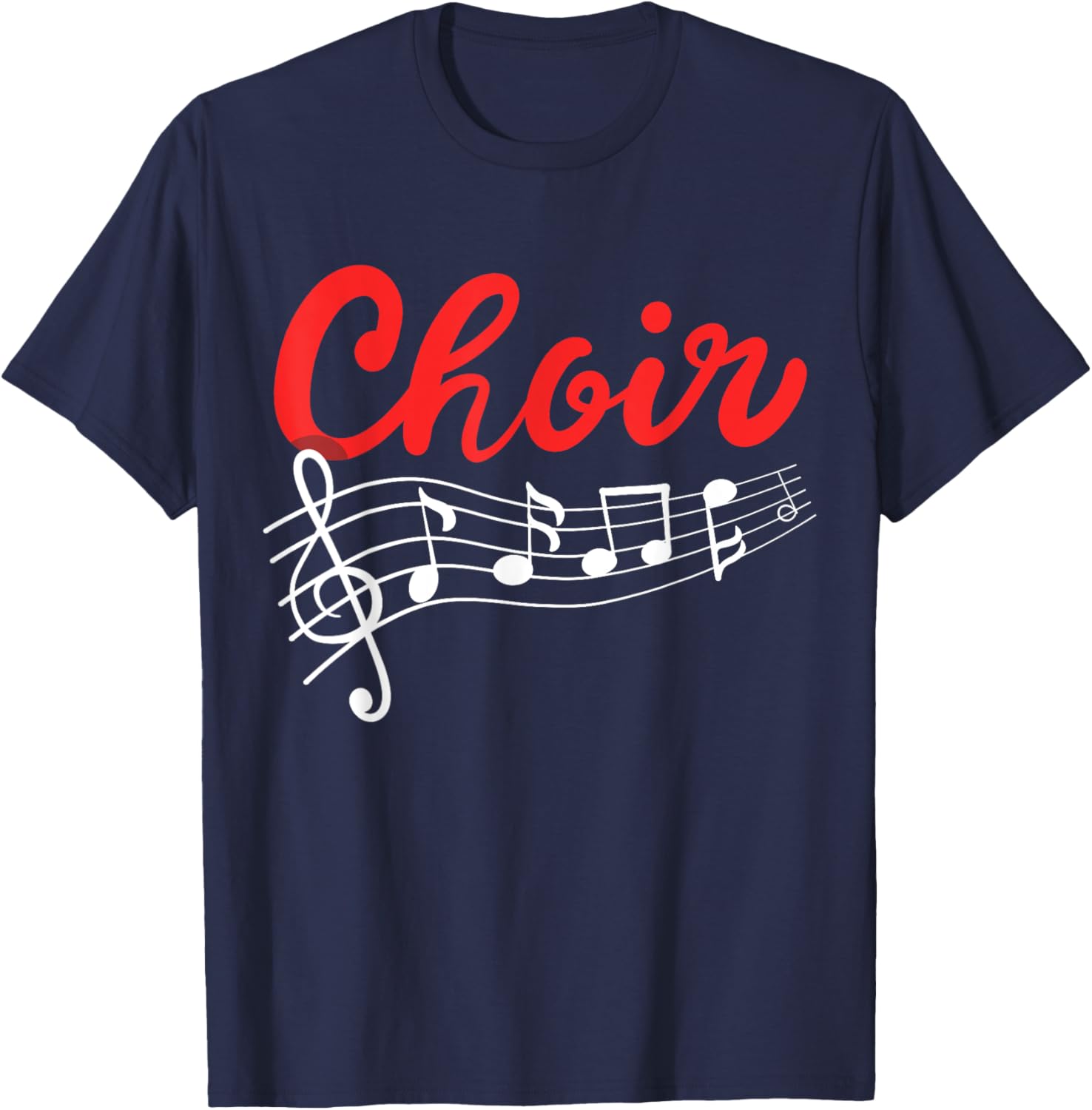 Choir Chorister Choir Teacher Choir Director T-Shirt - T-Shirt | Navy