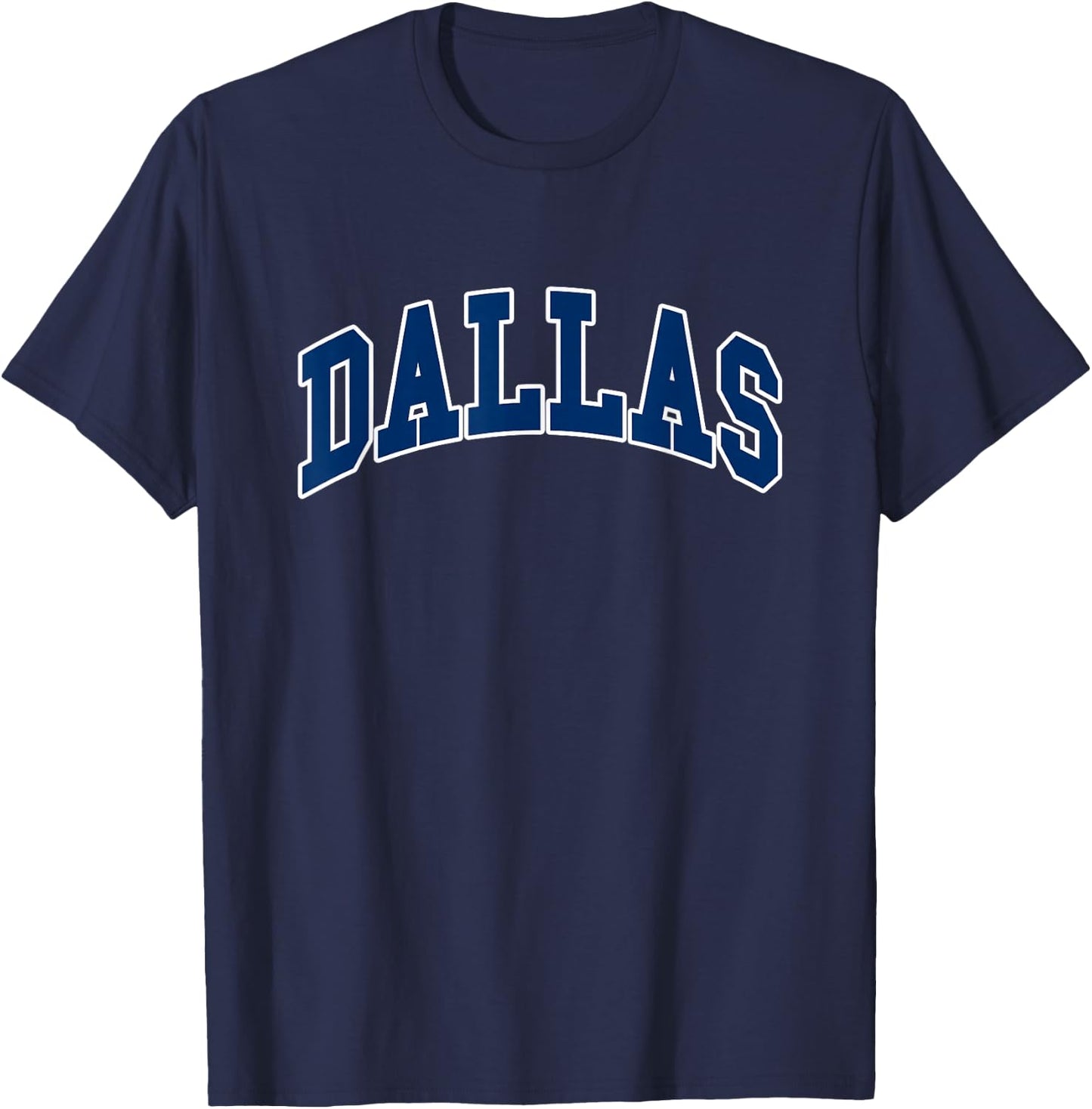 DALLAS - Throwback Design - Classic T-Shirt - T-Shirt | Navy