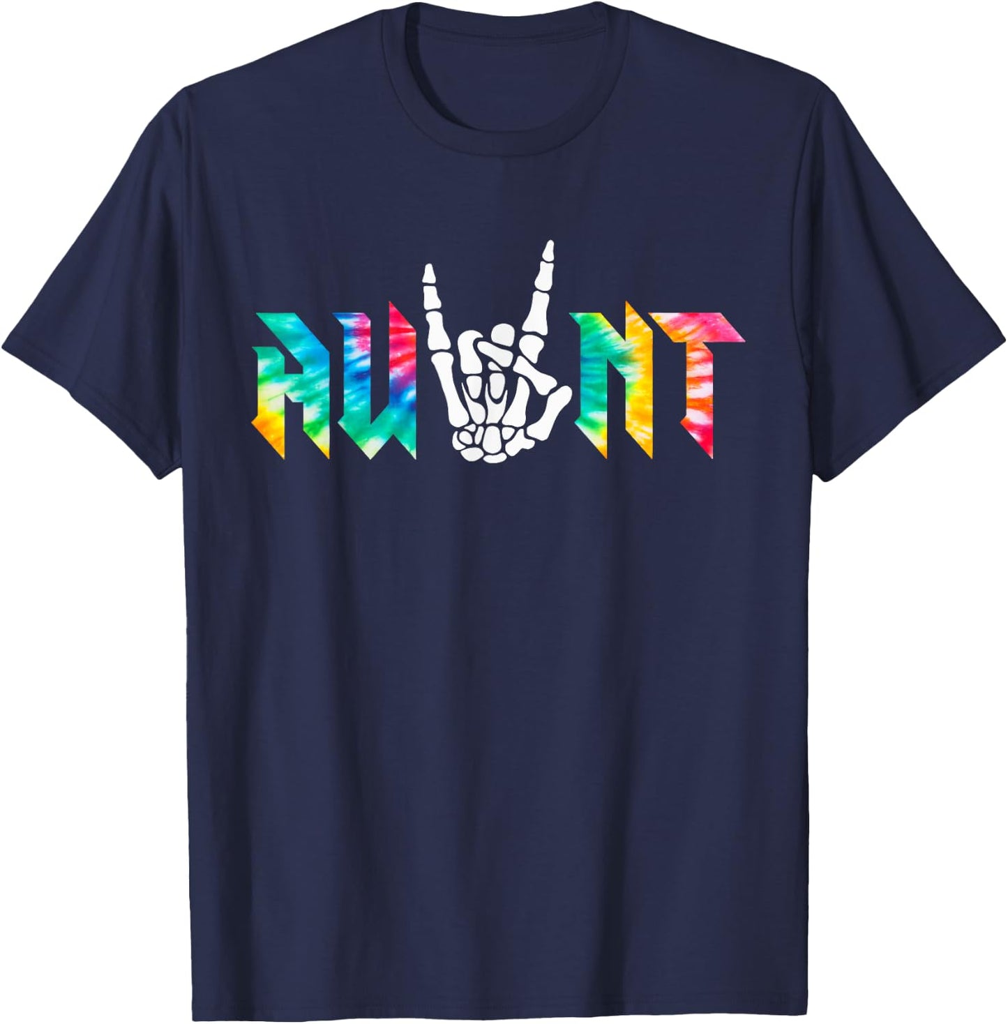Aunt Of The Bad Two the Bone Birthday 2 Years Old Birthday T-Shirt - T-Shirt | Navy