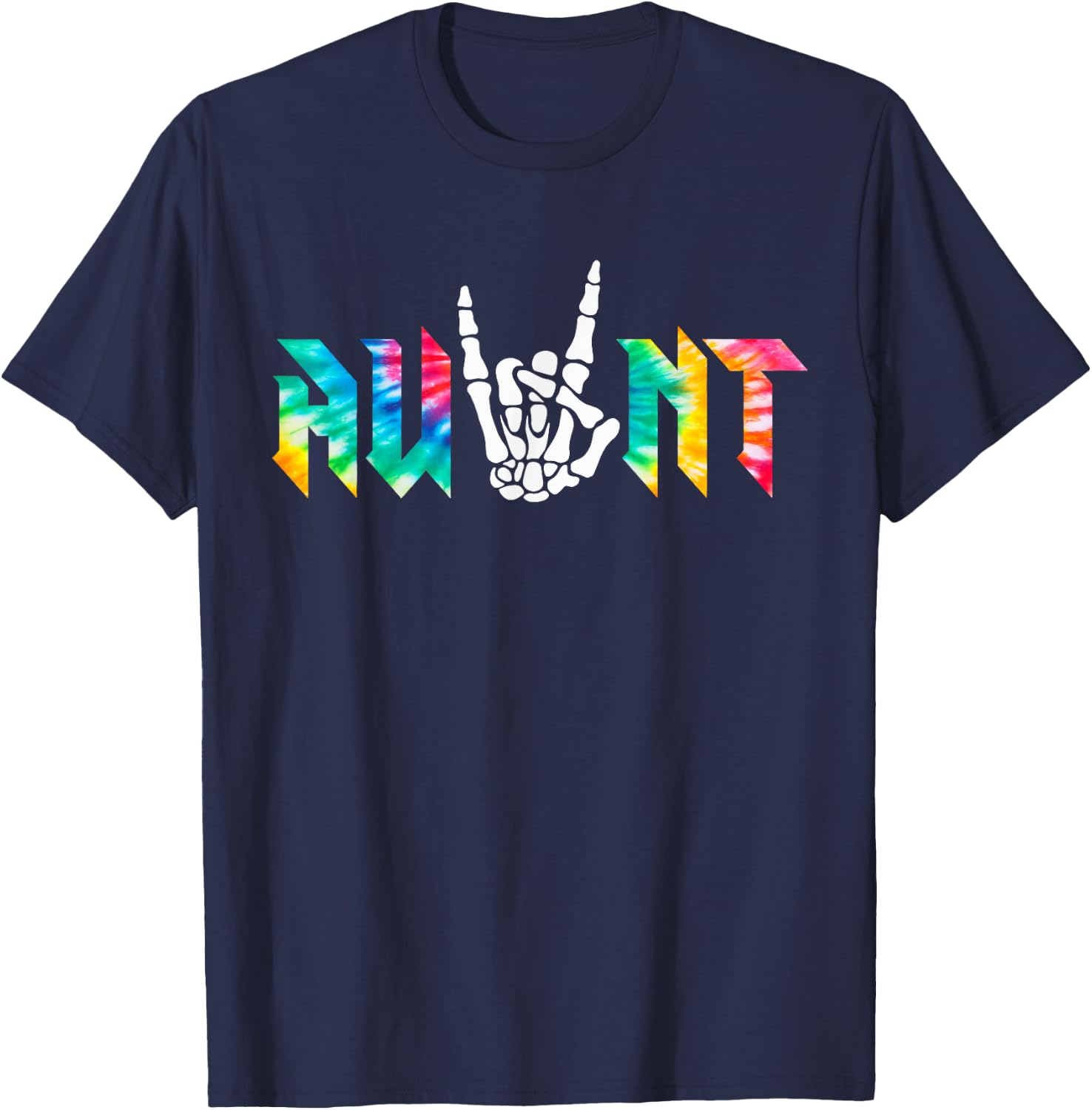 Aunt Of The Bad Two the Bone Birthday 2 Years Old Birthday T-Shirt - T-Shirt | Navy