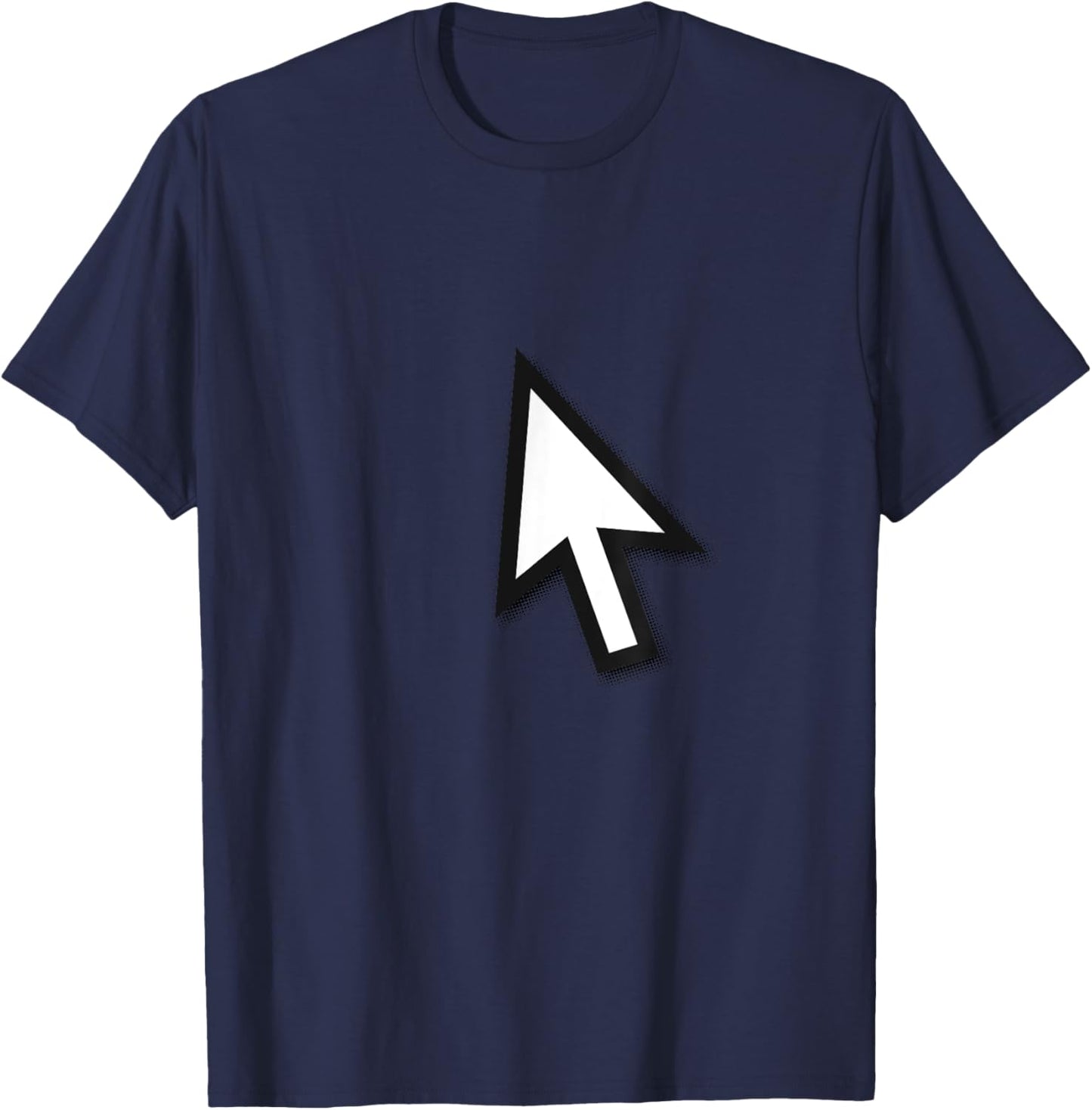 Funny Computer Screen Mouse Cursor Pointers T-Shirt - T-Shirt | Navy