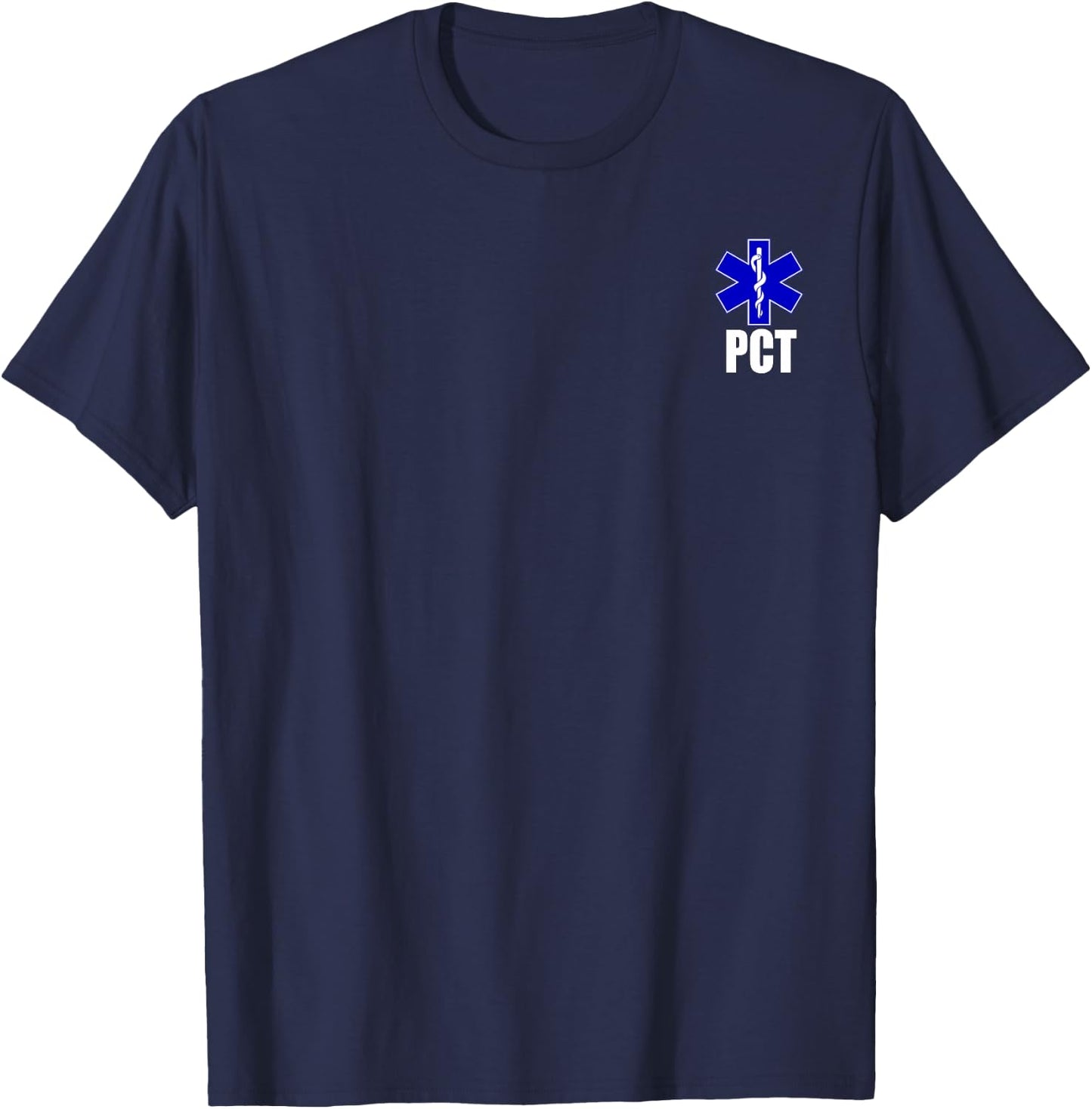 PCT_ Patient Care_Technician T-Shirt - T-Shirt | Navy