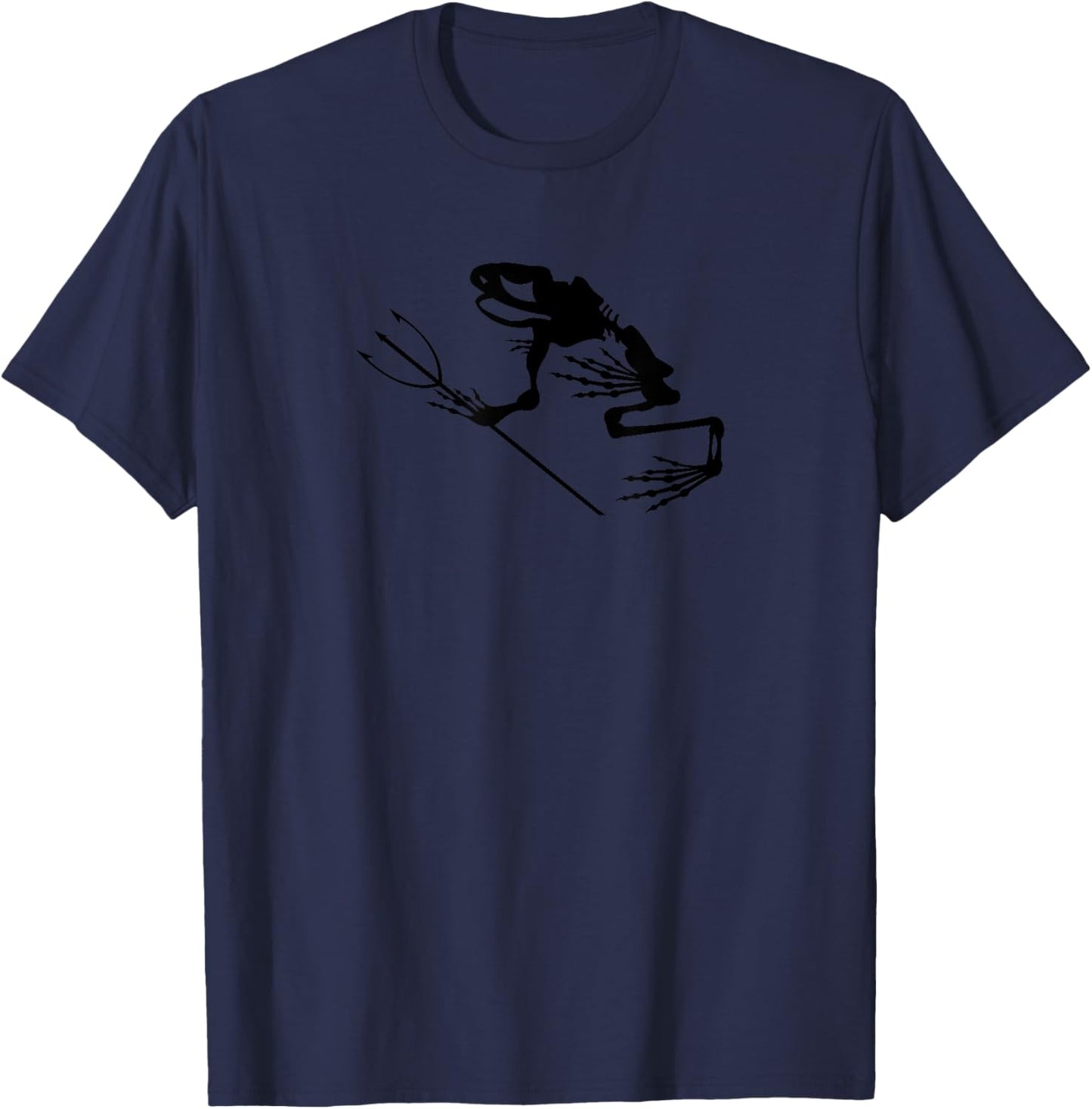 Bonefrog Frogman II Black T-Shirt - T-Shirt | Navy
