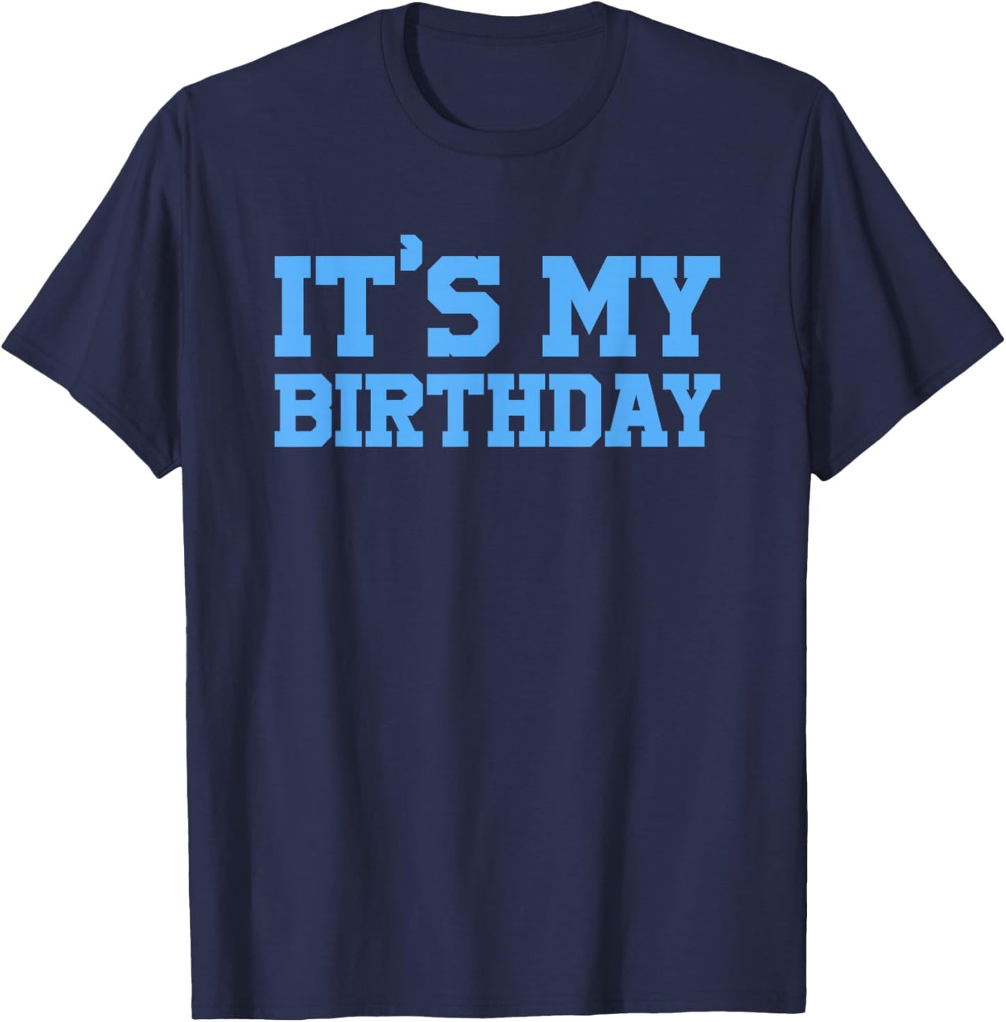 It's My Birthday Shirt Collection -Kids Birthday X-Small Black T-Shirt - T-Shirt | Navy