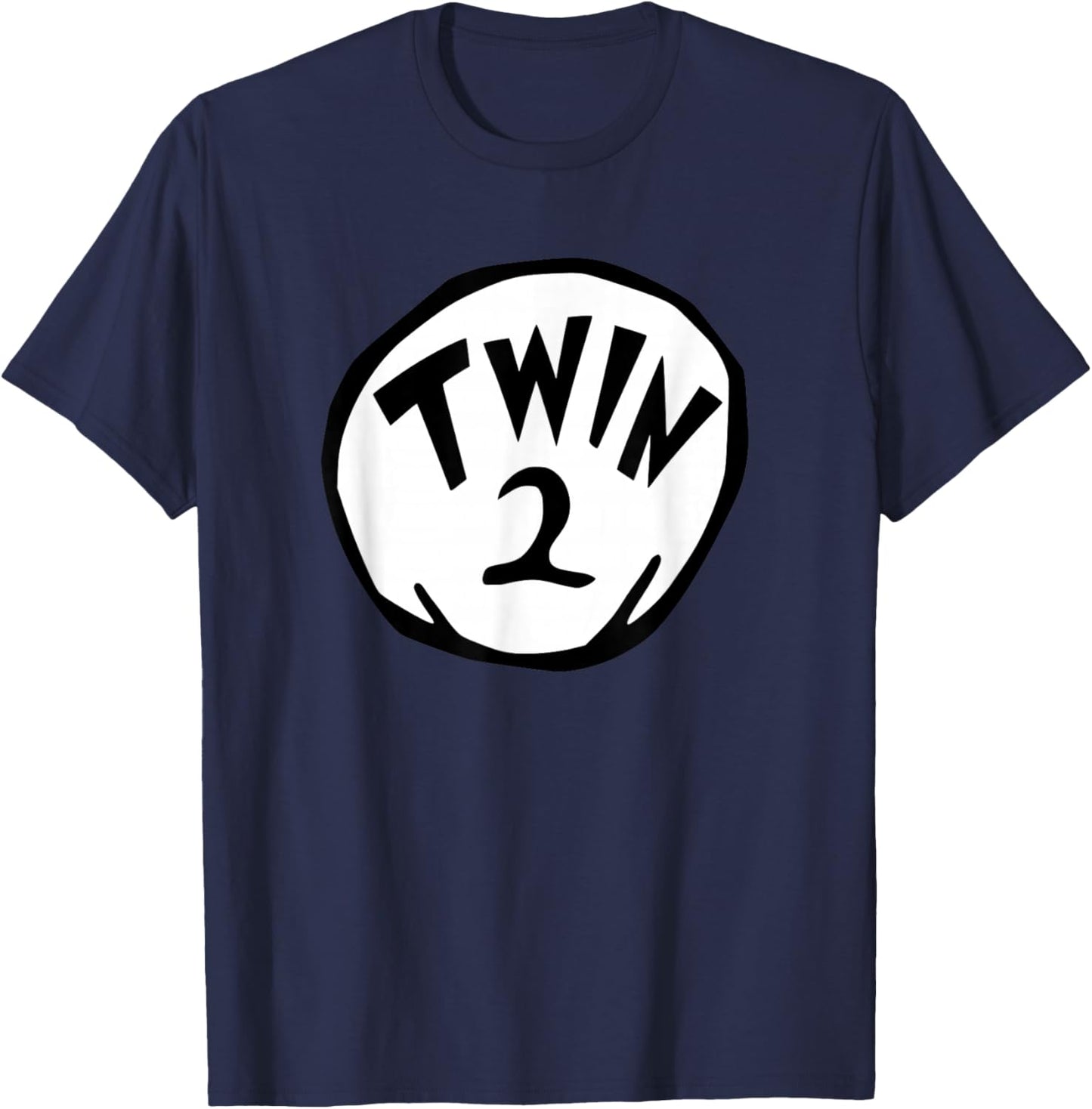 Twin 2 Birthday Gift T-Shirt - T-Shirt | Navy