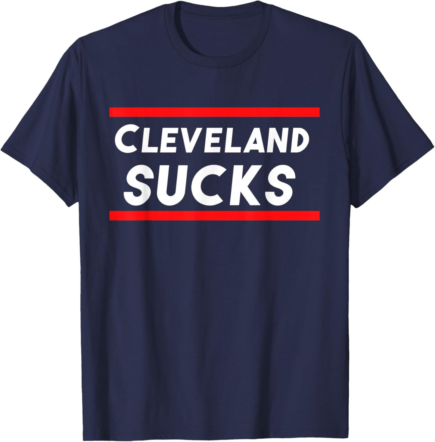 Cleveland Sucks T-Shirt - T-Shirt | Navy