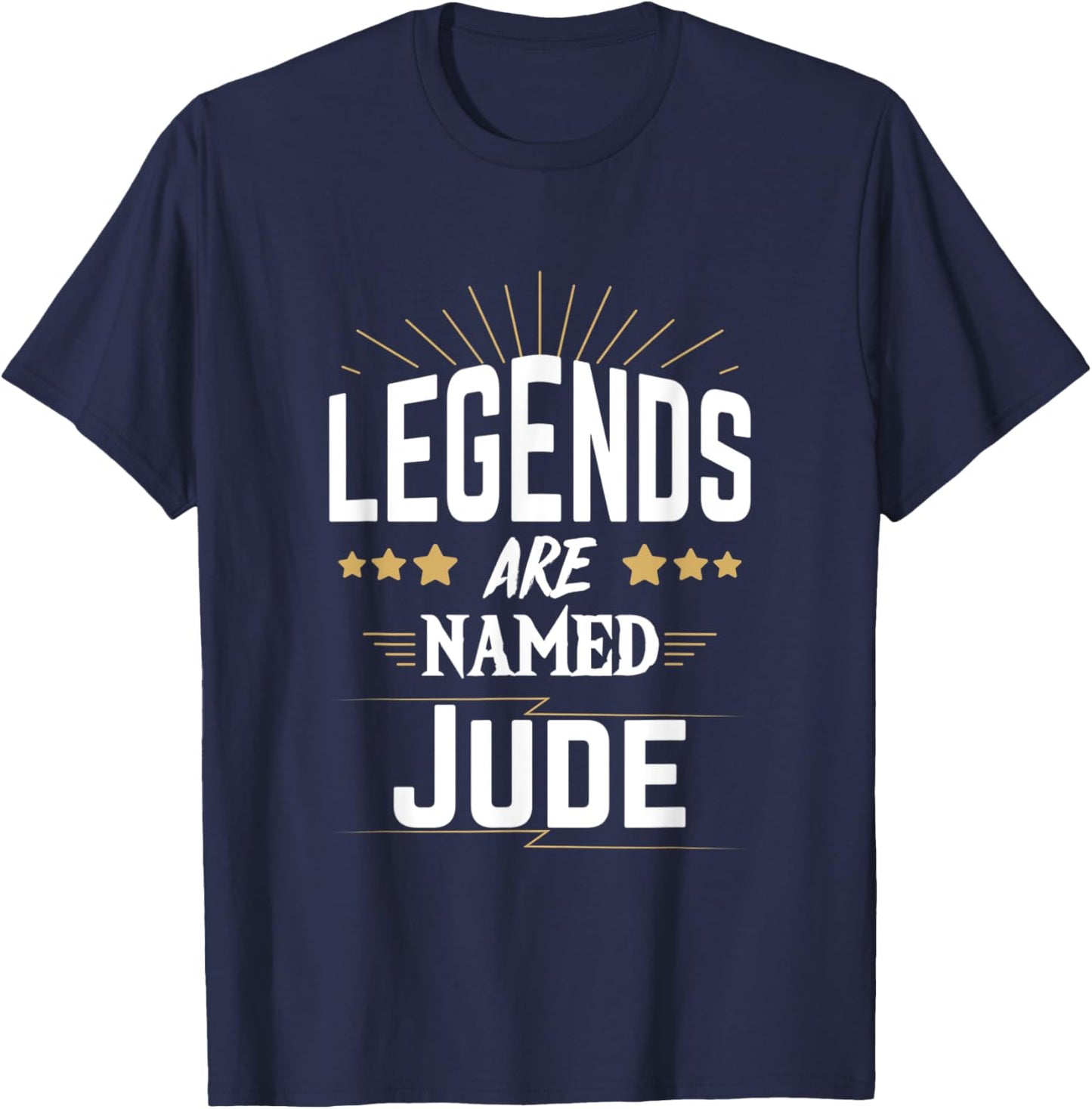 Legends Are Named Jude T-Shirt - T-Shirt | Navy